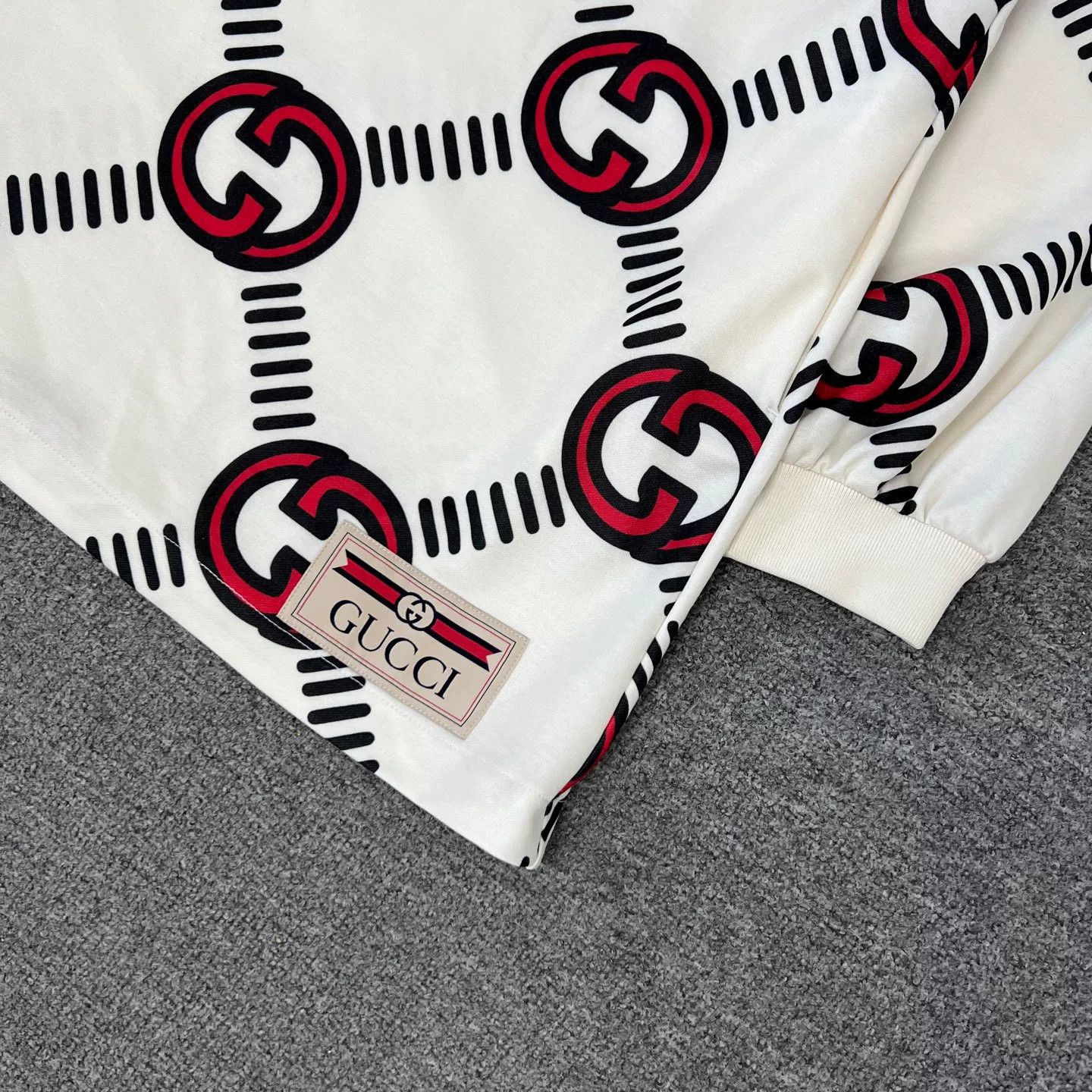 Gucci Gucci GG Print Half-Zip Hooded Dress Size M / US 6-8 / IT 42-44 - 4 Thumbnail