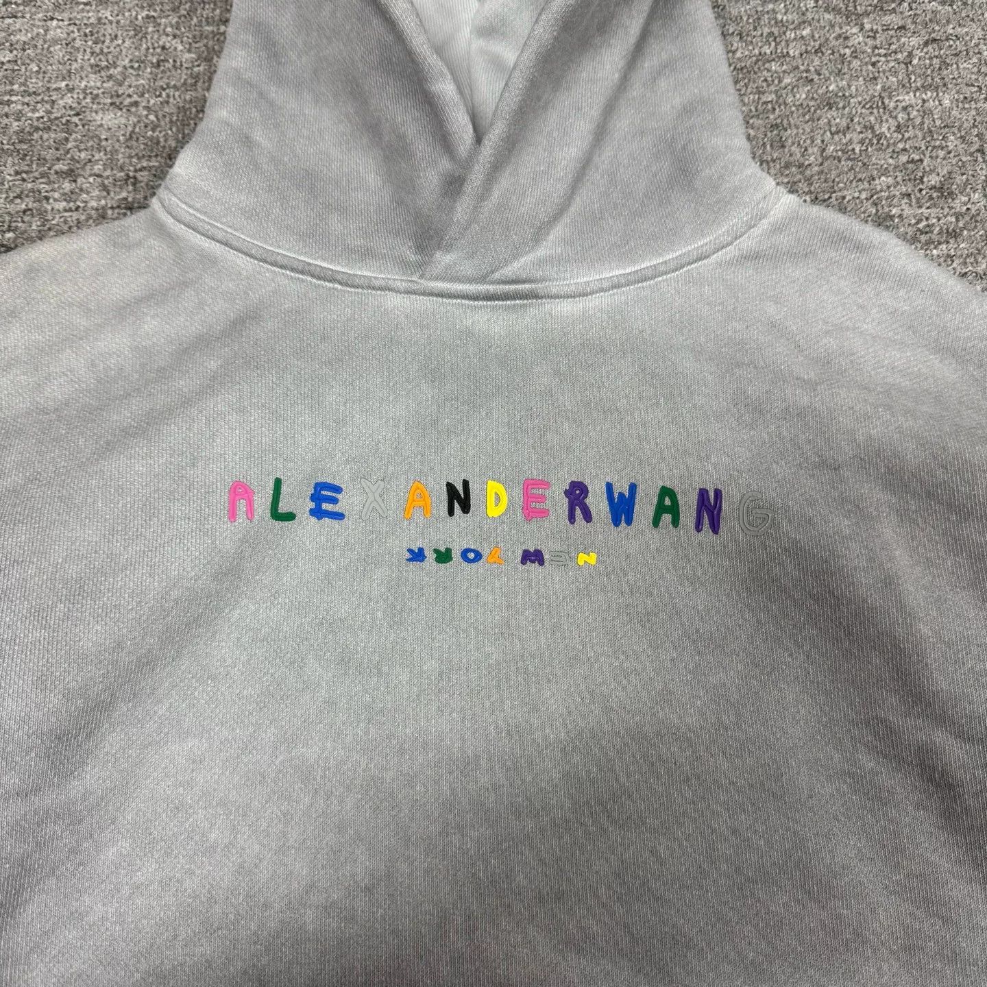 Alexander Wang Alexander Wang Logo Hoodie Size XXS / US 00 / IT 34 - 5 Thumbnail