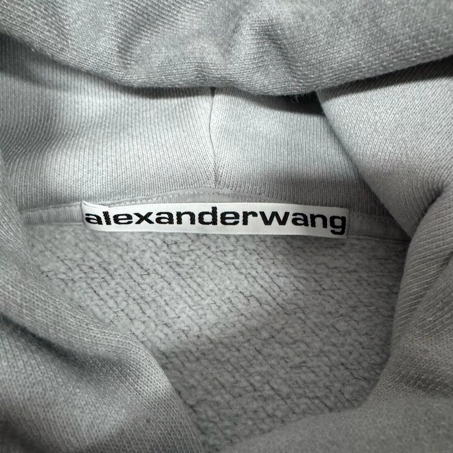 Alexander Wang Alexander Wang Logo Hoodie Size XXS / US 00 / IT 34 - 6 Thumbnail