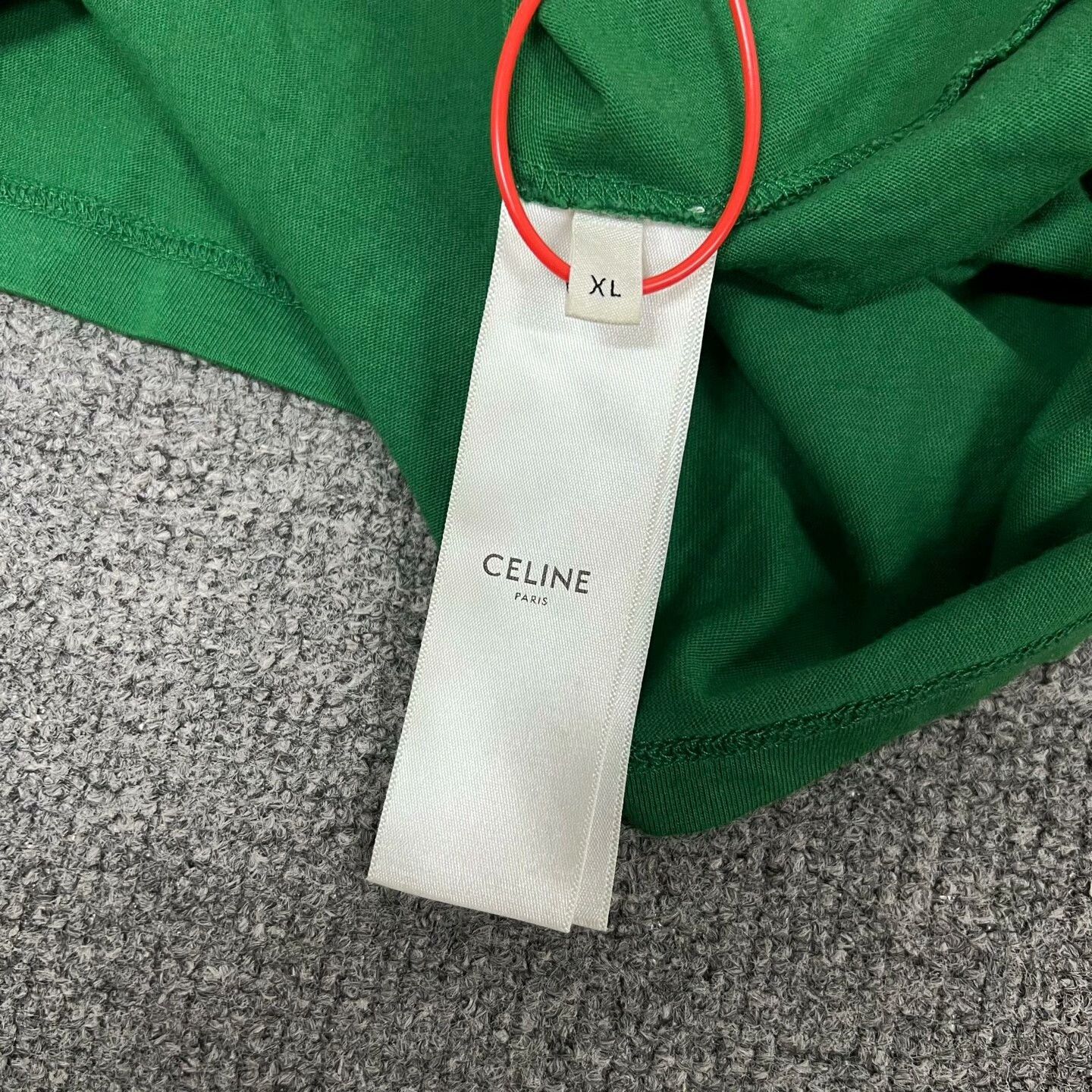 Celine Celine Slogan Logo Short Sleeve T-shirt Size US XL / EU 56 / 4 - 6 Thumbnail
