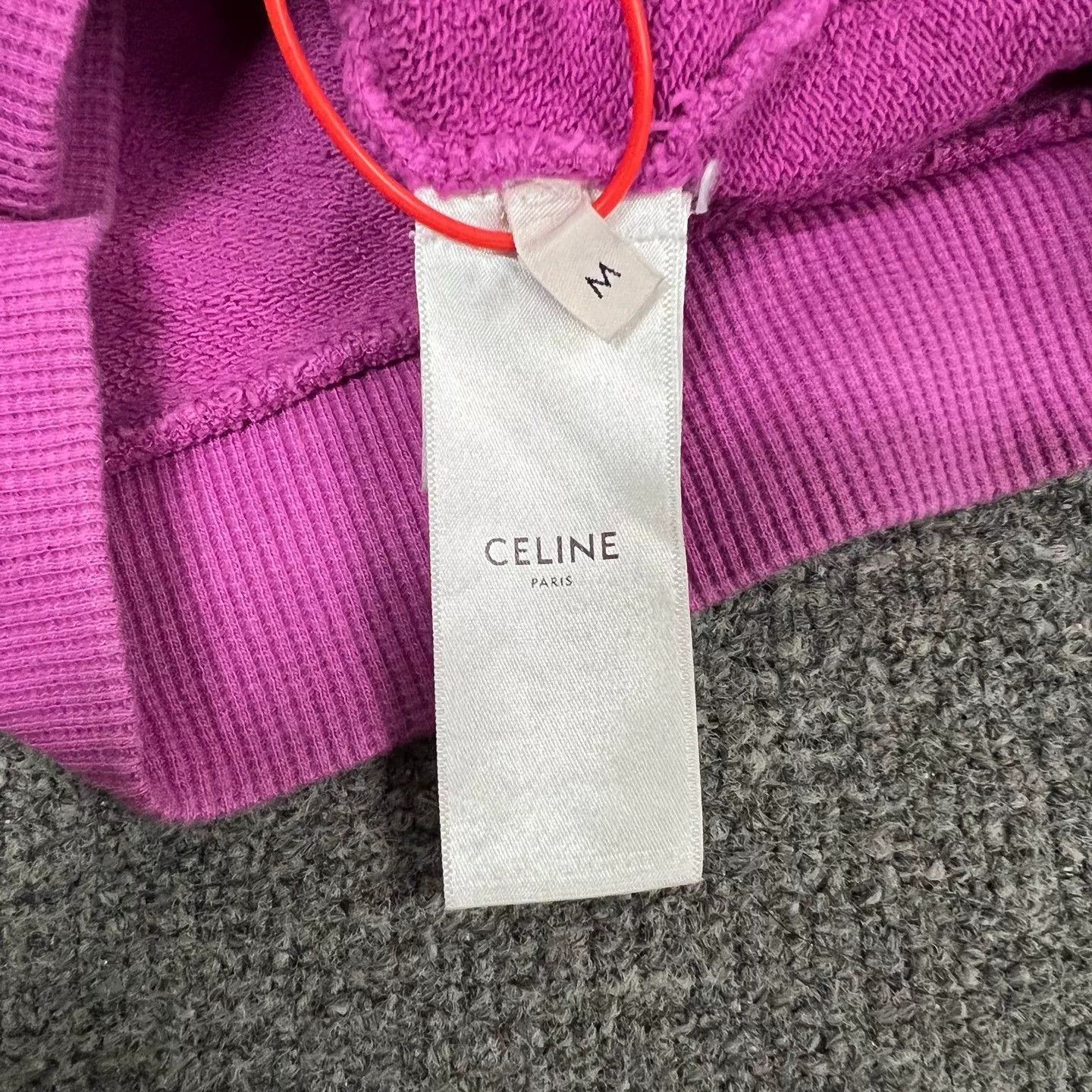 Celine Celine Large Logo Hoodie Size M / US 6-8 / IT 42-44 - 6 Thumbnail