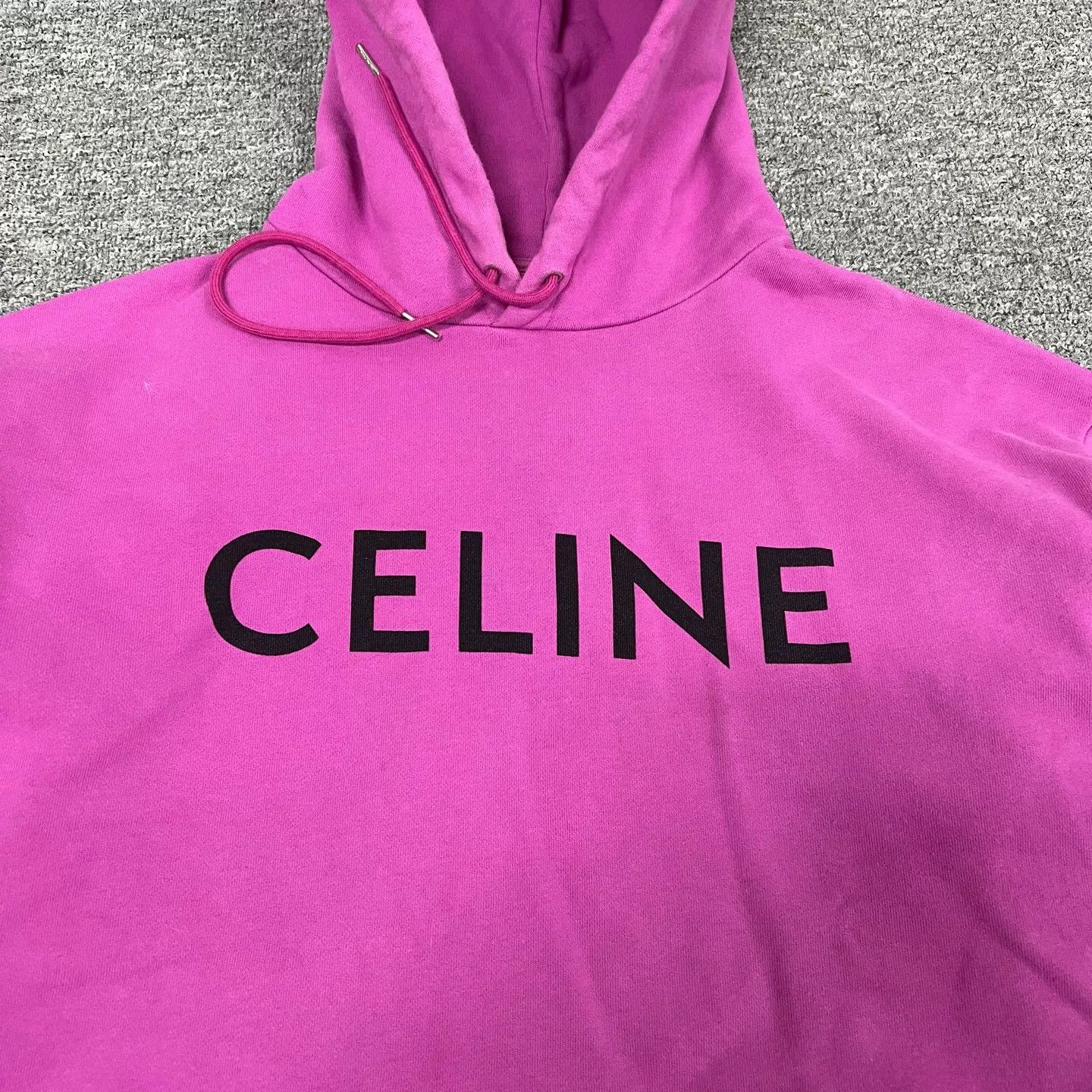Celine Celine Large Logo Hoodie Size M / US 6-8 / IT 42-44 - 5 Thumbnail