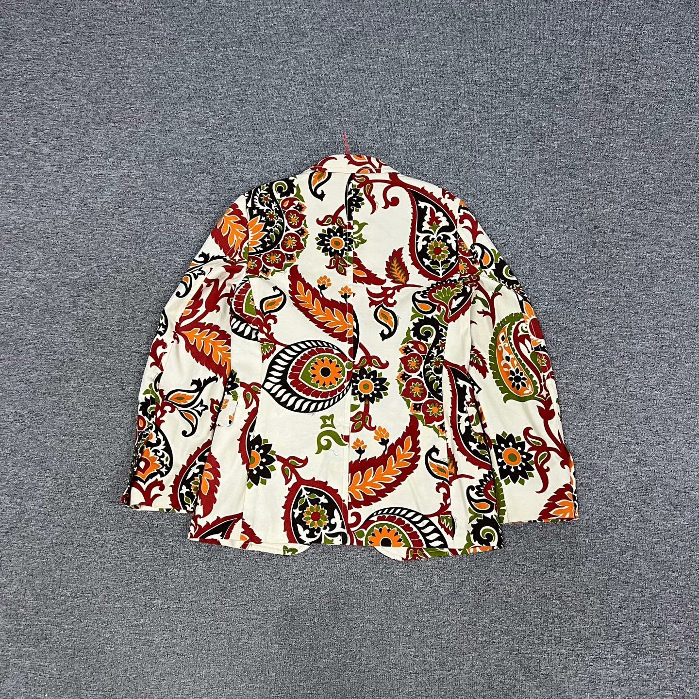 Gucci Gucci Floral Print Blazer Size L / US 10 / IT 46 - 2 Thumbnail