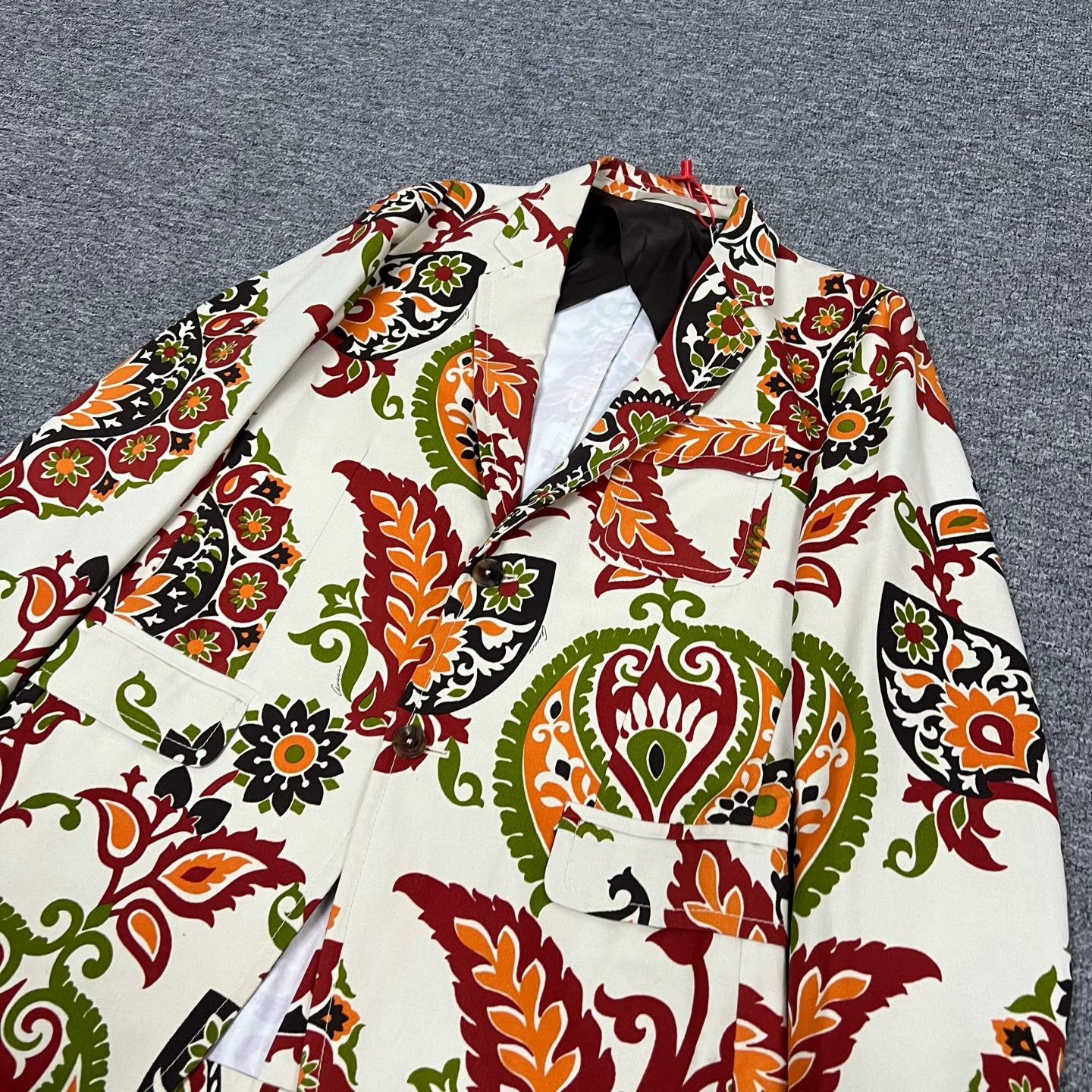 Gucci Gucci Floral Print Blazer Size L / US 10 / IT 46 - 4 Thumbnail