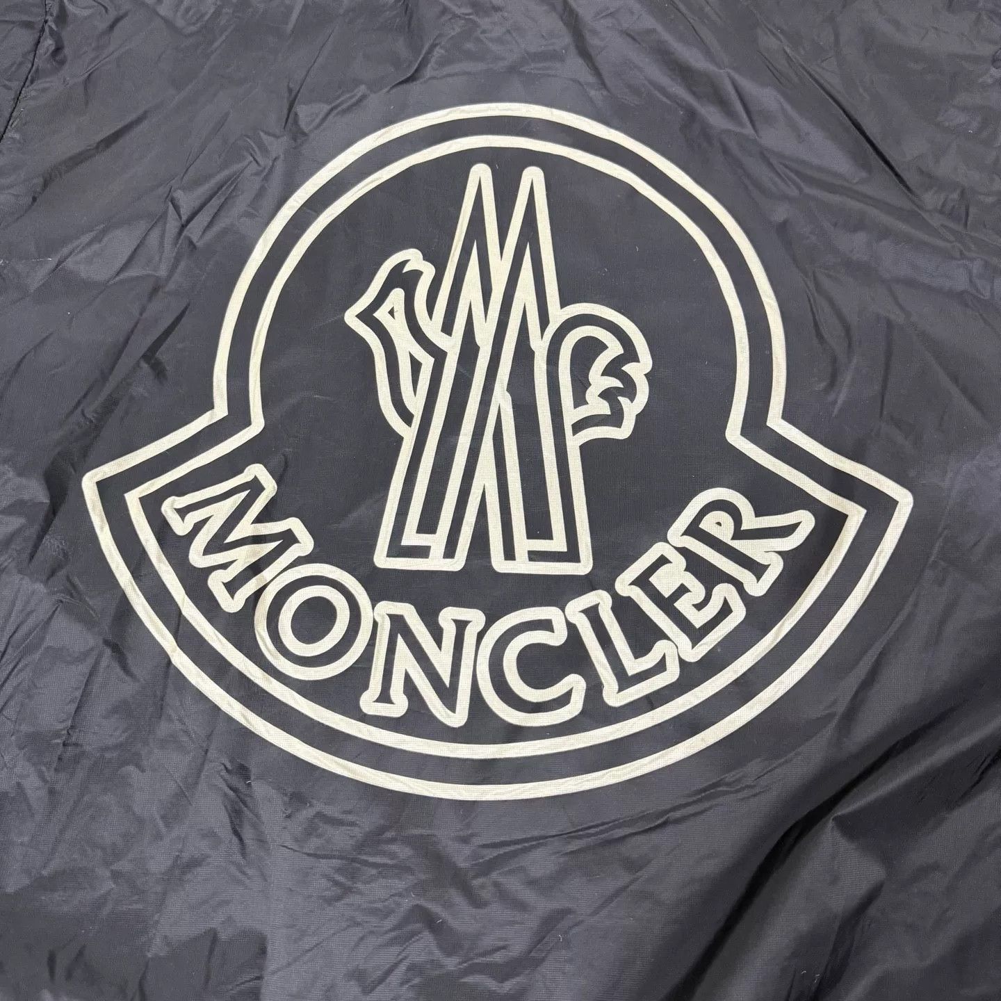Moncler Moncler Big Logo Lightweight Hooded Jacket Size US S / EU 44-46 / 1 - 5 Thumbnail