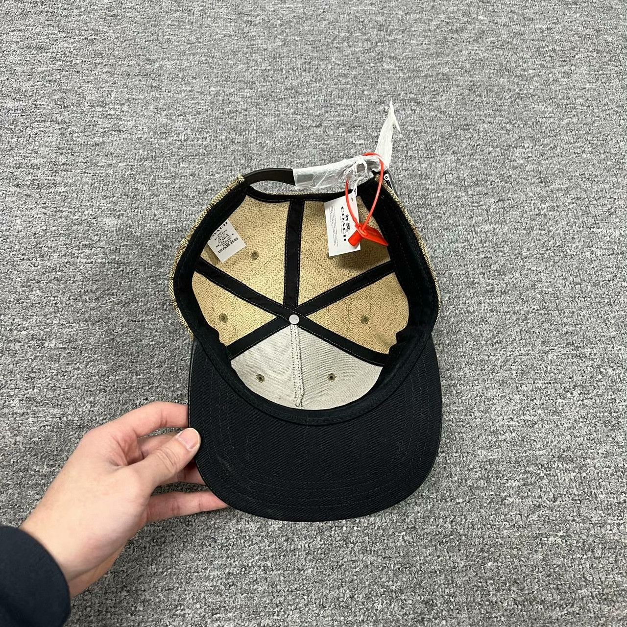 Coach Coach Logo Print Leather Patch Baseball Cap Size ONE SIZE - 6 Thumbnail