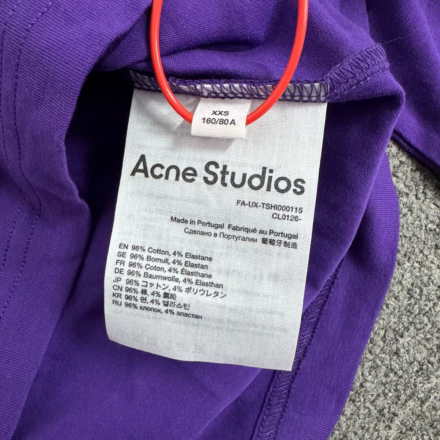 Acne Studios Acne Studios Embroidered Logo Crewneck Tee Size XXS / US 00 / IT 34 - 8 Thumbnail