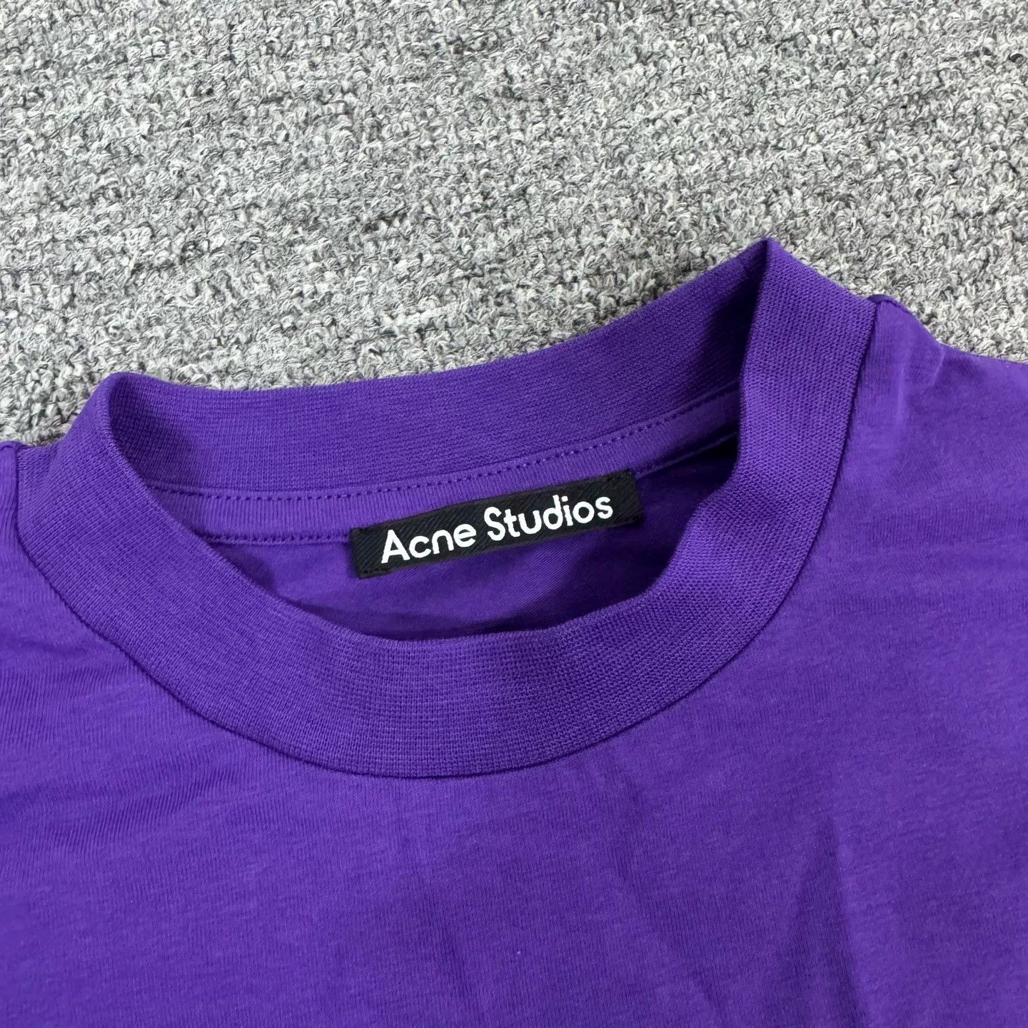 Acne Studios Acne Studios Embroidered Logo Crewneck Tee Size XXS / US 00 / IT 34 - 4 Thumbnail