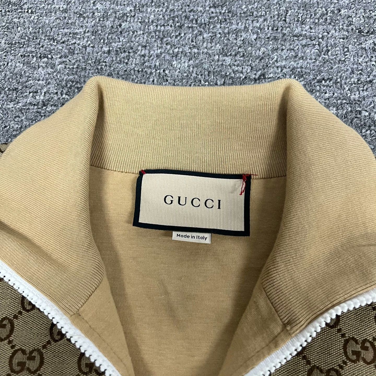 Gucci Gucci Spliced Monogram Zip Jacket Size M / US 6-8 / IT 42-44 - 6 Thumbnail