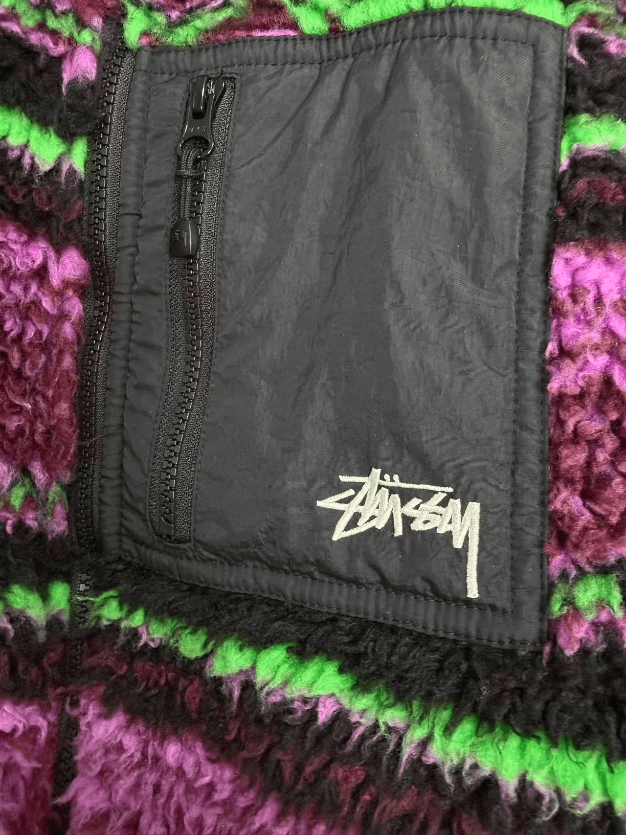 Stussy Stussy Fleece Checked Vest Size US M / EU 48-50 / 2 - 3 Thumbnail
