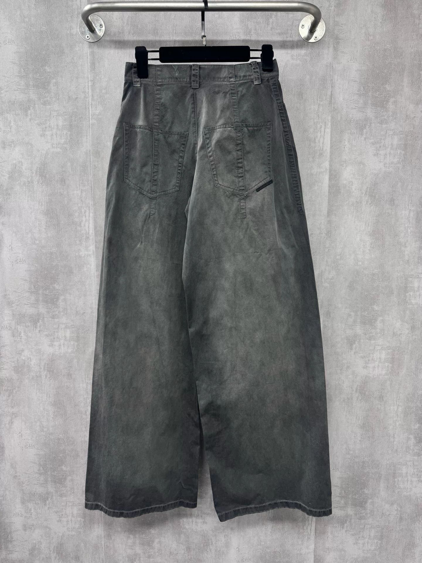 Alexander Wang Alexander Wang Washed Distressed Wide-Leg Jeans Size 23" - 2 Thumbnail