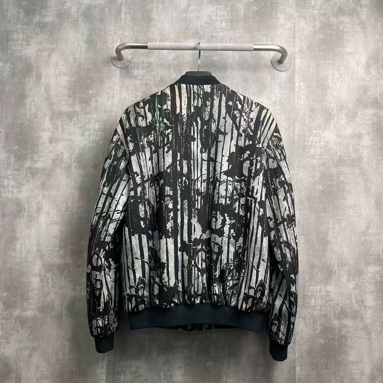 Versace Jeans Couture Versace Jeans Baroque Zip Baseball Jacket Size US M / EU 48-50 / 2 - 2 Thumbnail