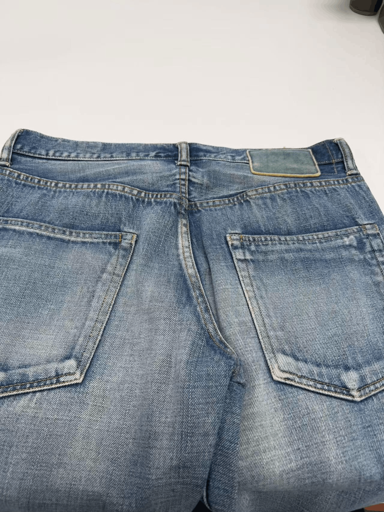 Visvim Visvim Blue Washed Distressed Jeans Size US 32 / EU 48 - 3 Thumbnail