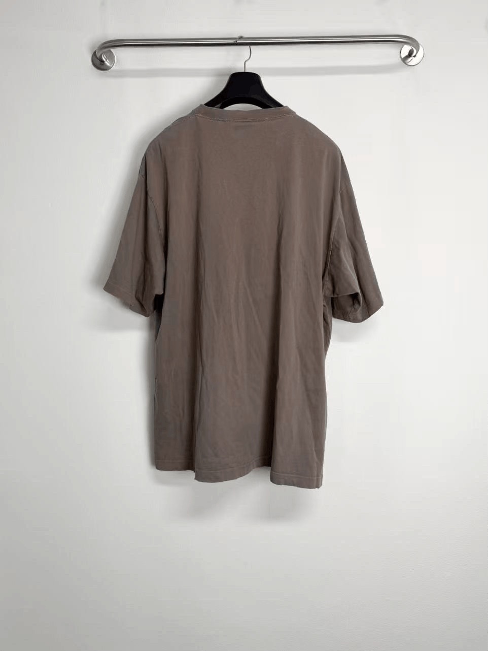 Balenciaga Balenciaga Destroyed Logo Short Sleeve Size US M / EU 48-50 / 2 - 2 Thumbnail