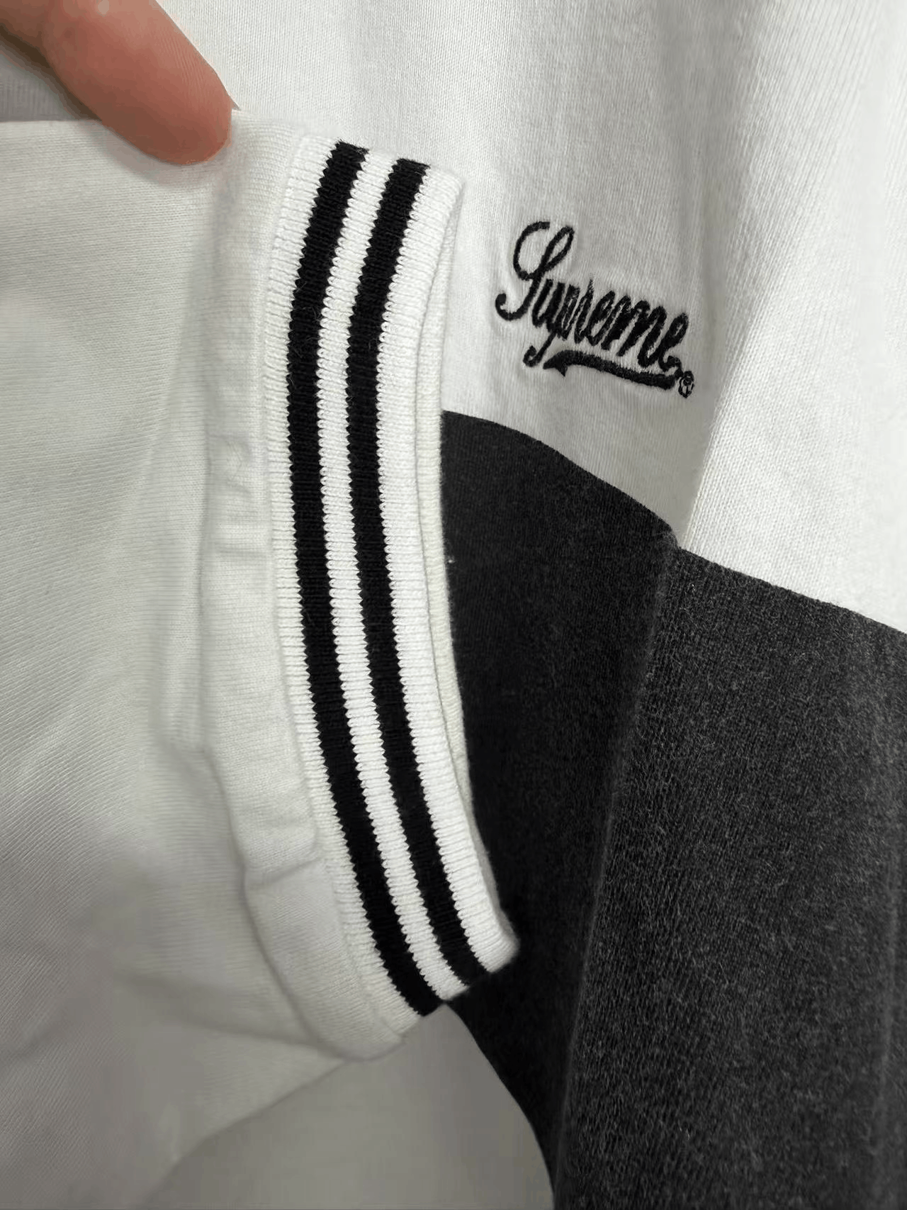 Supreme Supreme Black White Check Long Sleeve Size US L / EU 52-54 / 3 - 6 Thumbnail
