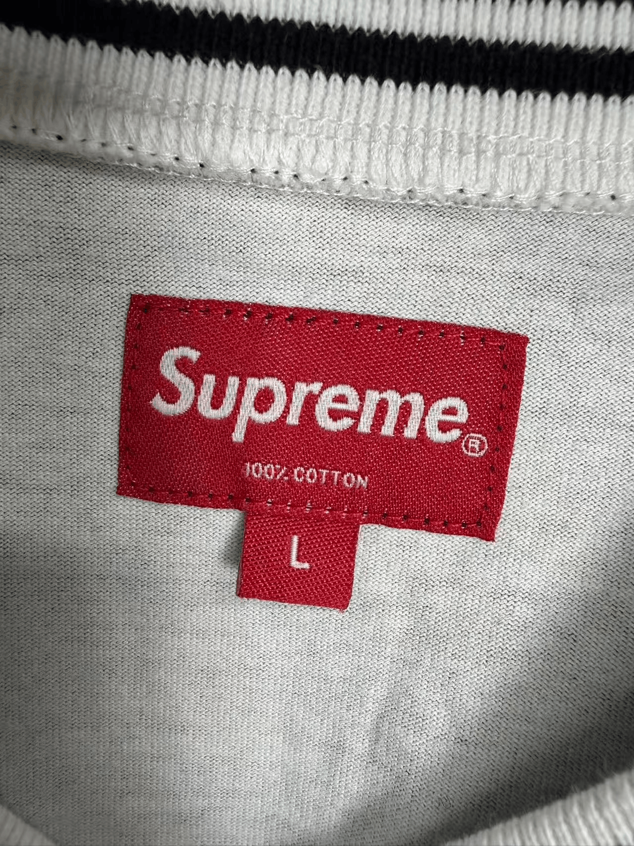 Supreme Supreme Black White Check Long Sleeve Size US L / EU 52-54 / 3 - 2 Thumbnail
