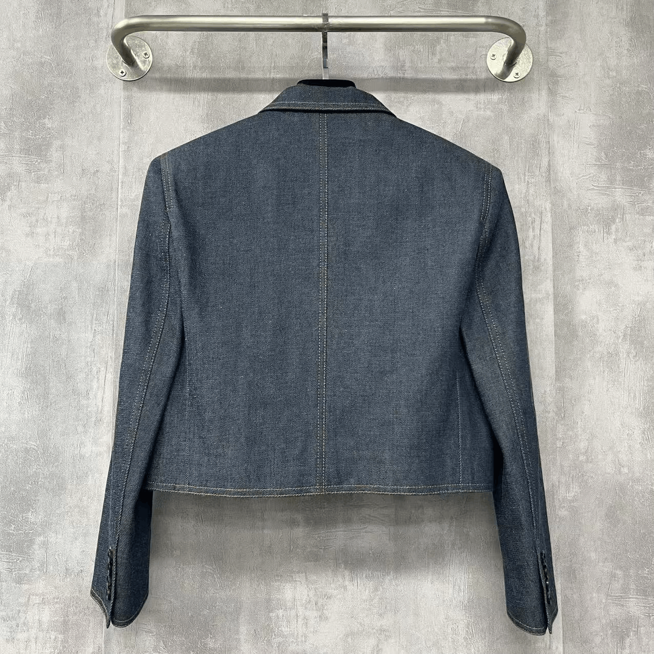 Saint Laurent Paris Saint Laurent Double Pocket Padded Denim Jacket Size S / US 4 / IT 40 - 3 Thumbnail