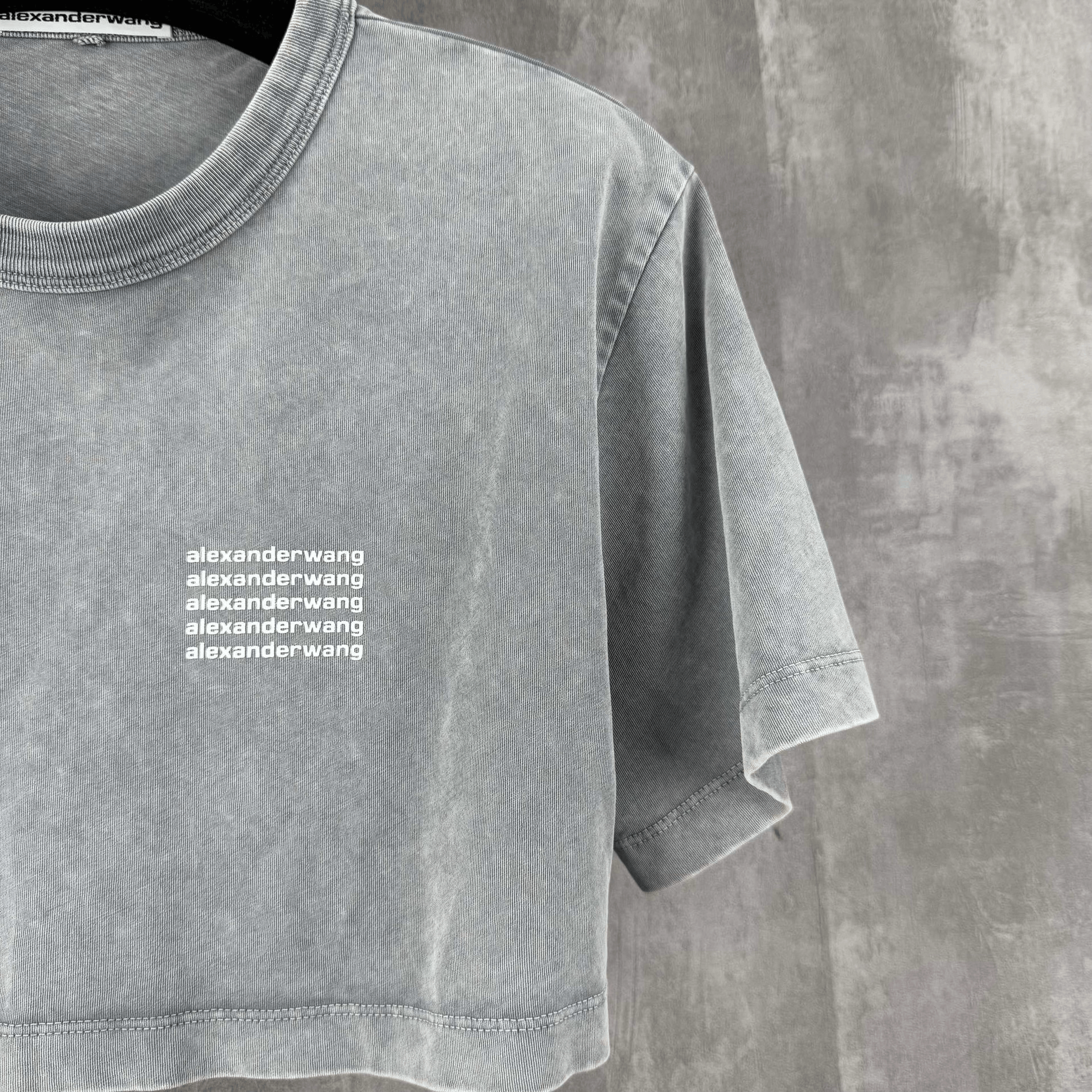 Alexander Wang Alexander Wang Washed Logo Short Sleeve T-shirt Size XS / US 0-2 / IT 36-38 - 2 Thumbnail