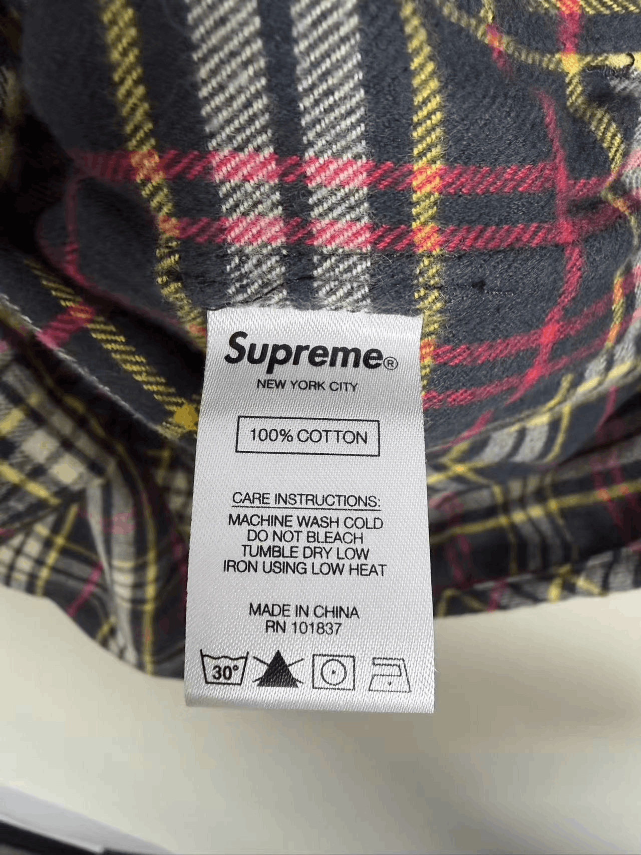 Supreme Supreme Tartan Flannel Cargo Vest Size US L / EU 52-54 / 3 - 4 Thumbnail