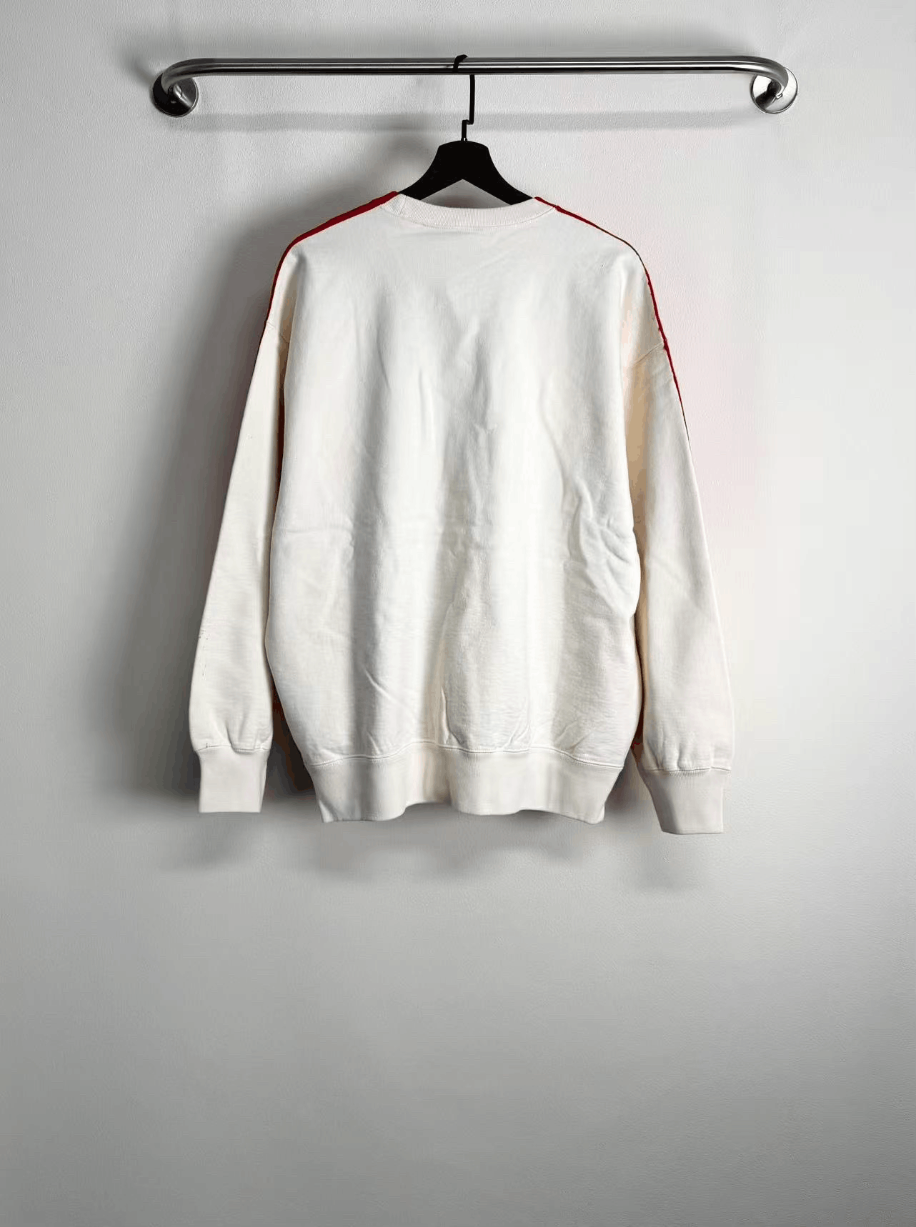 Supreme Supreme Red White Logo Sweatshirt Size US L / EU 52-54 / 3 - 4 Thumbnail