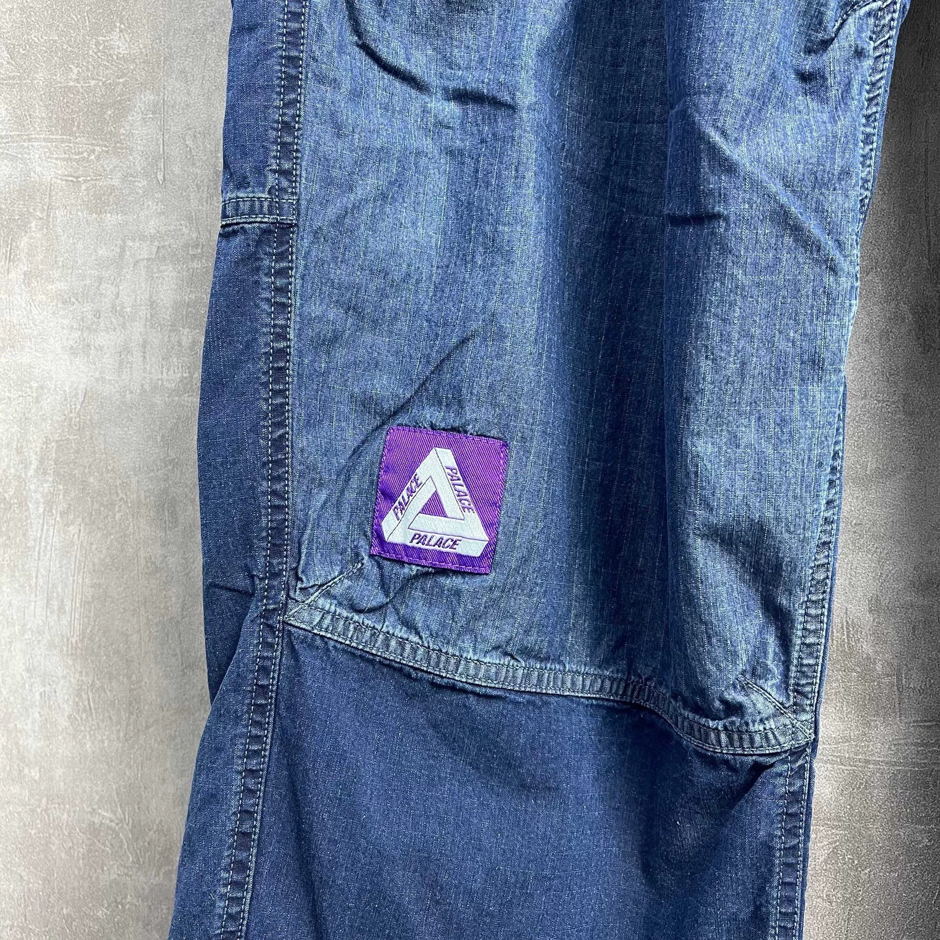 The North Face Purple Label Palace TNF Purple Label Indigo Cargo Pants Size US 34 / EU 50 - 2 Thumbnail