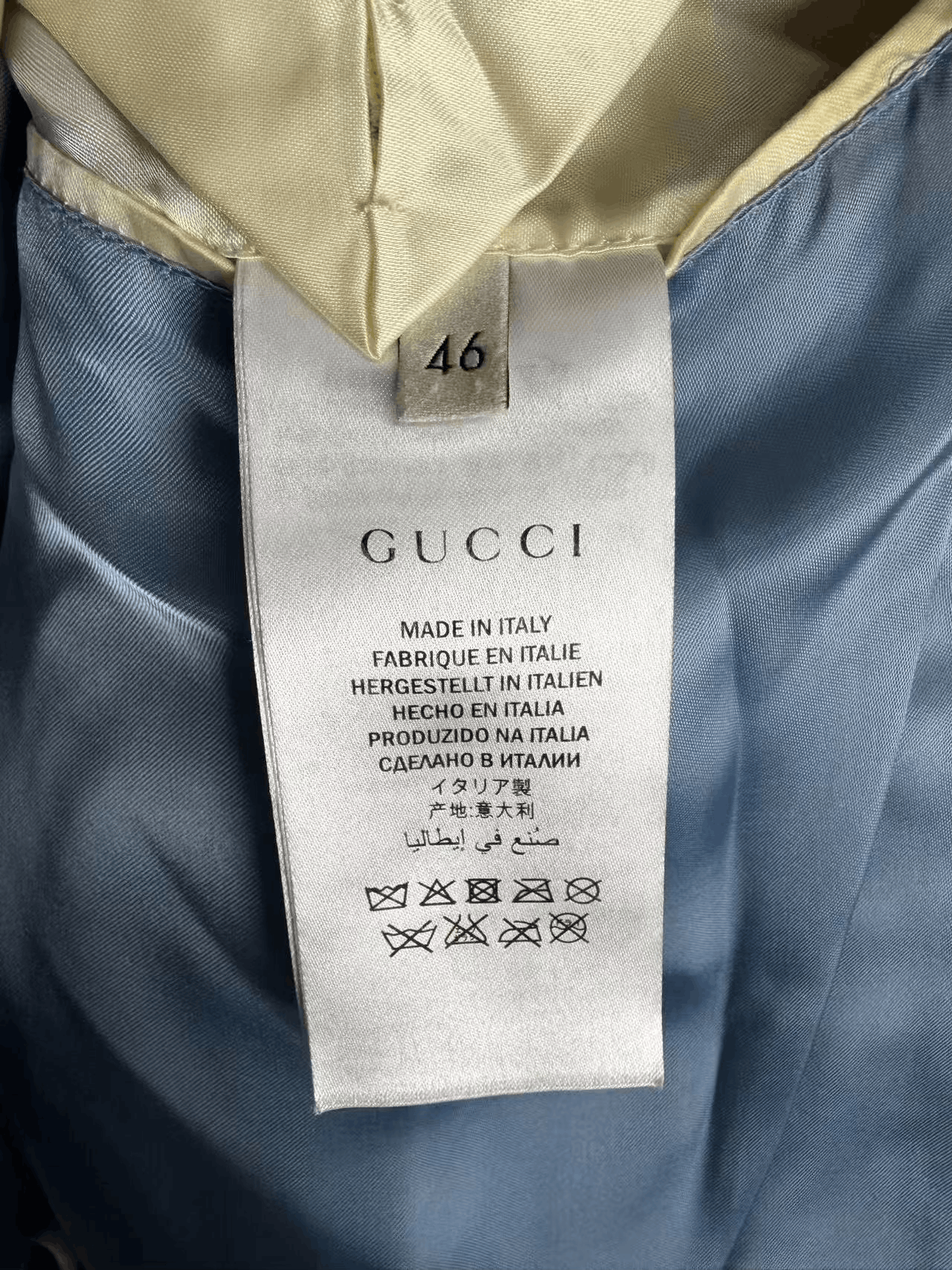 Gucci Gucci Asap Rocky Bee Leather Jacket Size US S / EU 44-46 / 1 - 3 Thumbnail