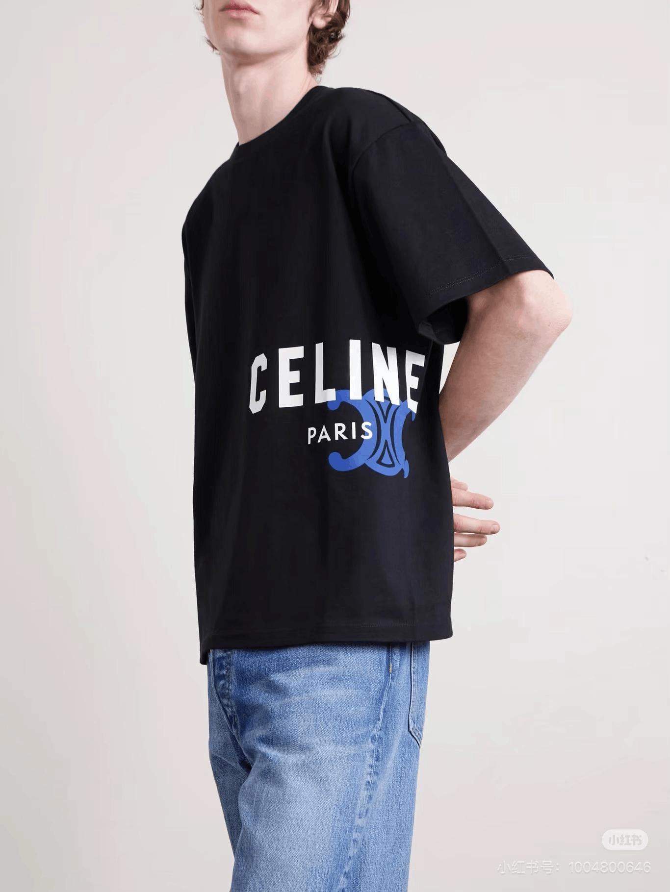 Celine Celine Paris Logo Short-Sleeve T-Shirt Size US M / EU 48-50 / 2 - 3 Thumbnail