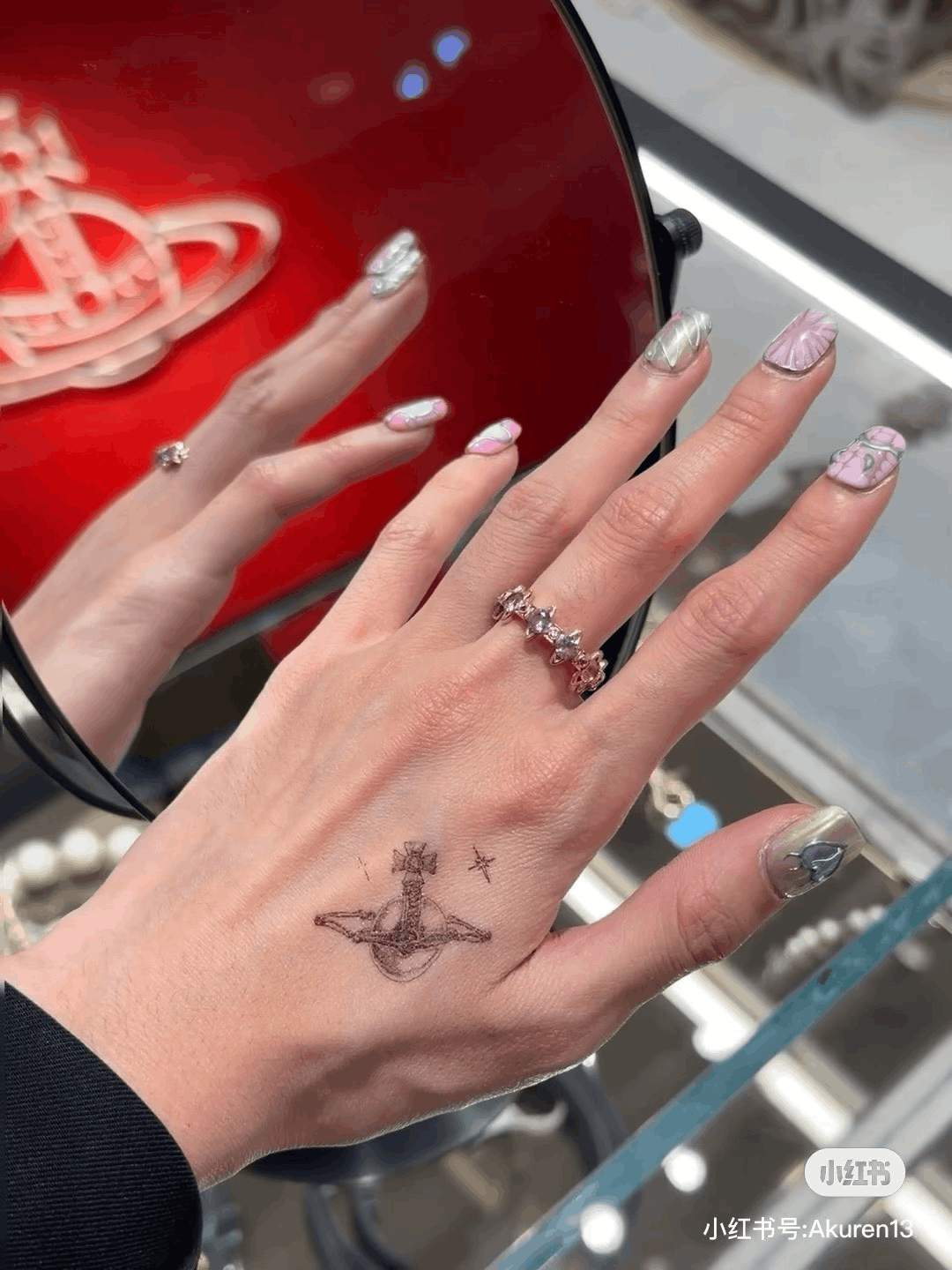 Vivienne Westwood Vivian Westwood Warwick Crown Saturn Ring Size ONE SIZE - 4 Thumbnail