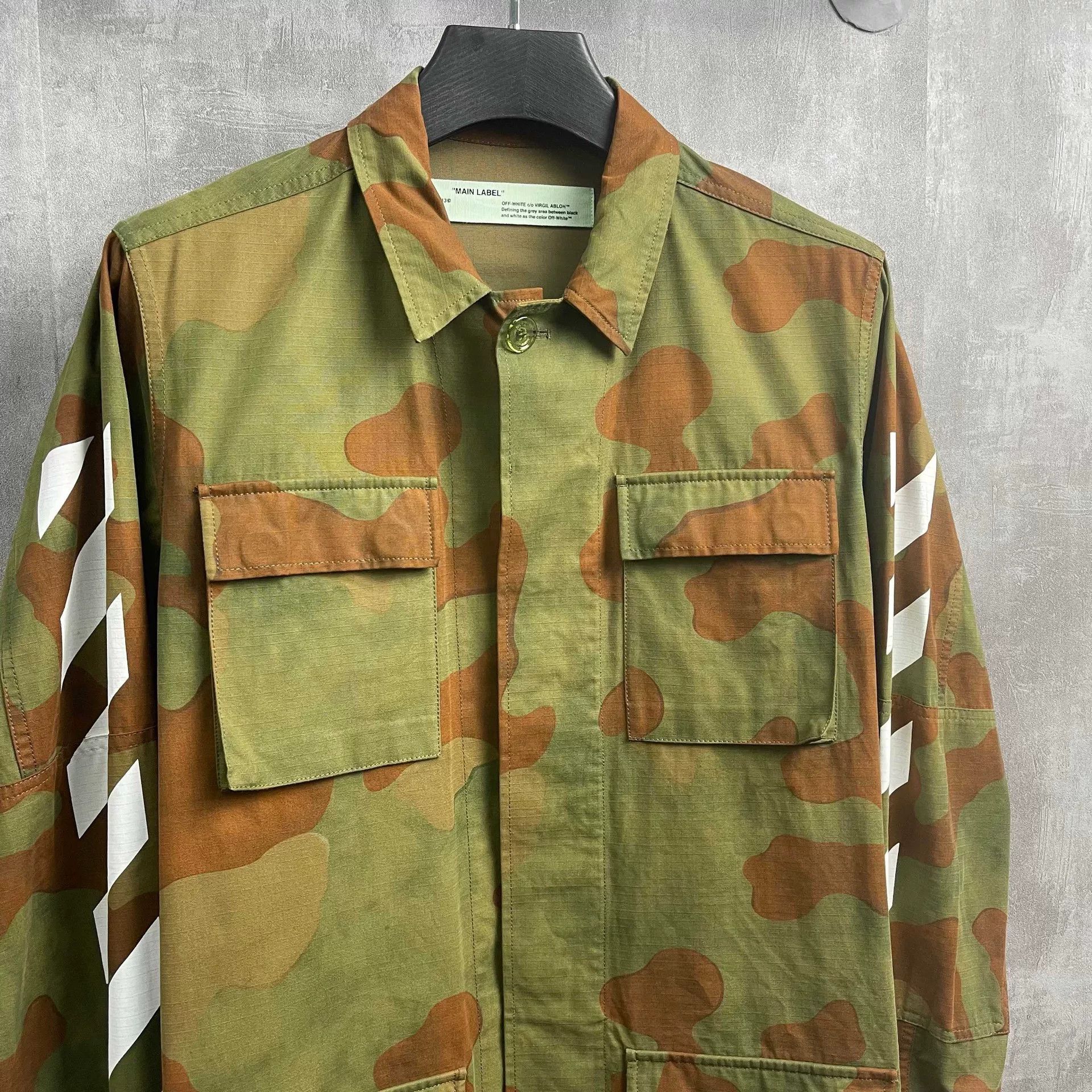 Off-White Off-White Camo Desert Windbreaker Jacket Size US S / EU 44-46 / 1 - 2 Thumbnail