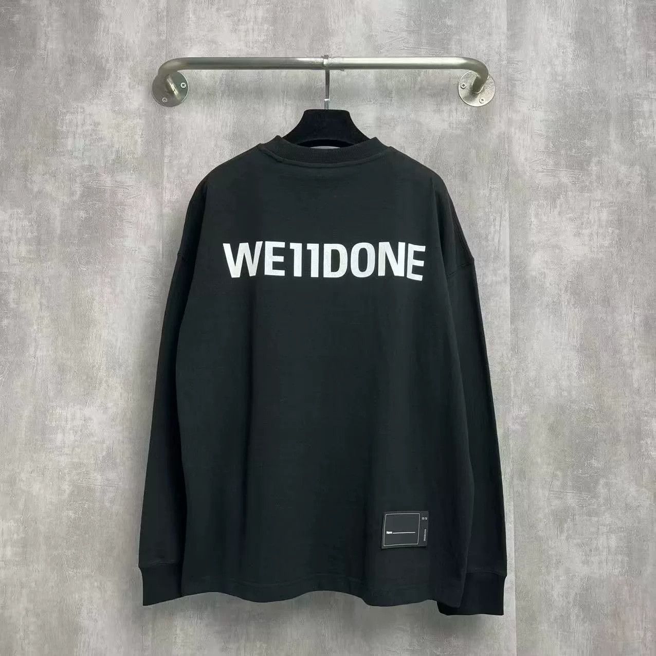 WE11DONE WE11DONE Crewneck Graphic Sweatshirt Size XS / US 0-2 / IT 36-38 - 3 Thumbnail