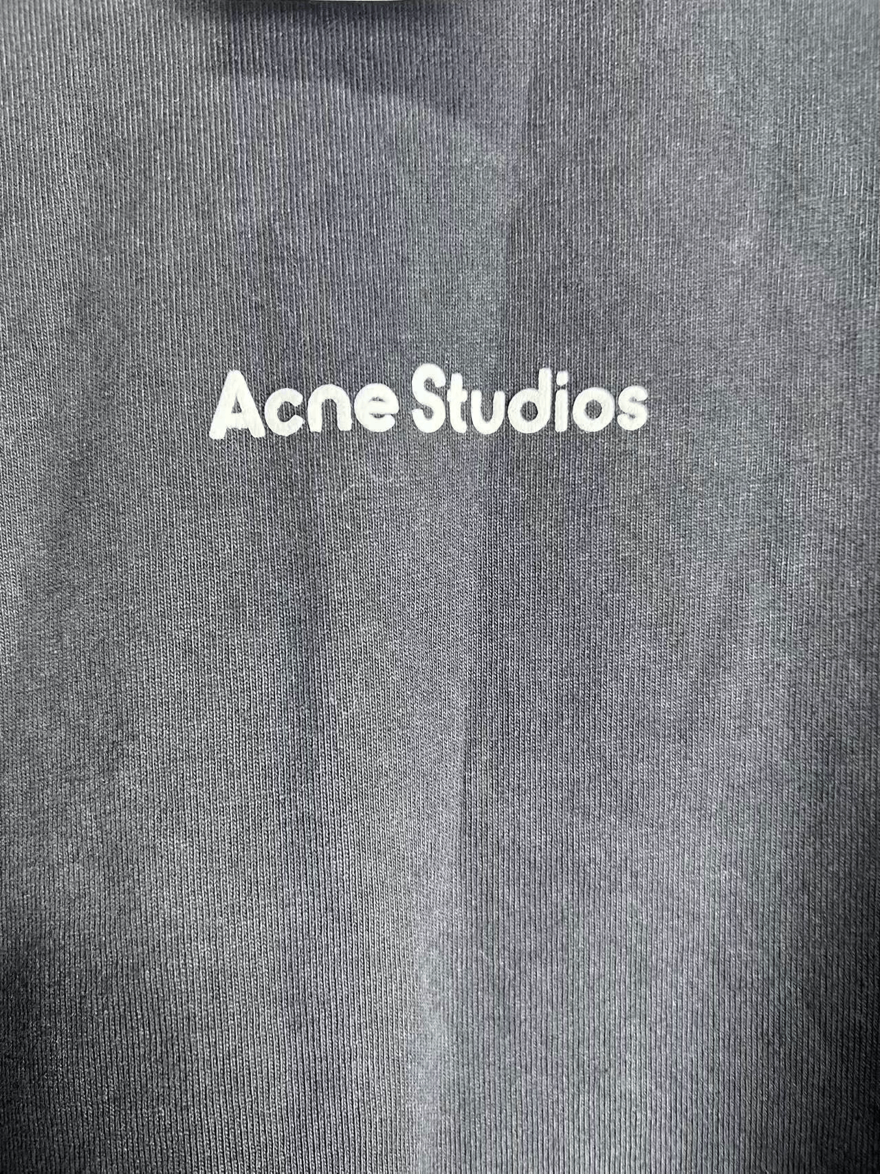 Acne Studios Acne Studios Logo Black Short Sleeve Size US XXL / EU 58 / 5 - 2 Thumbnail