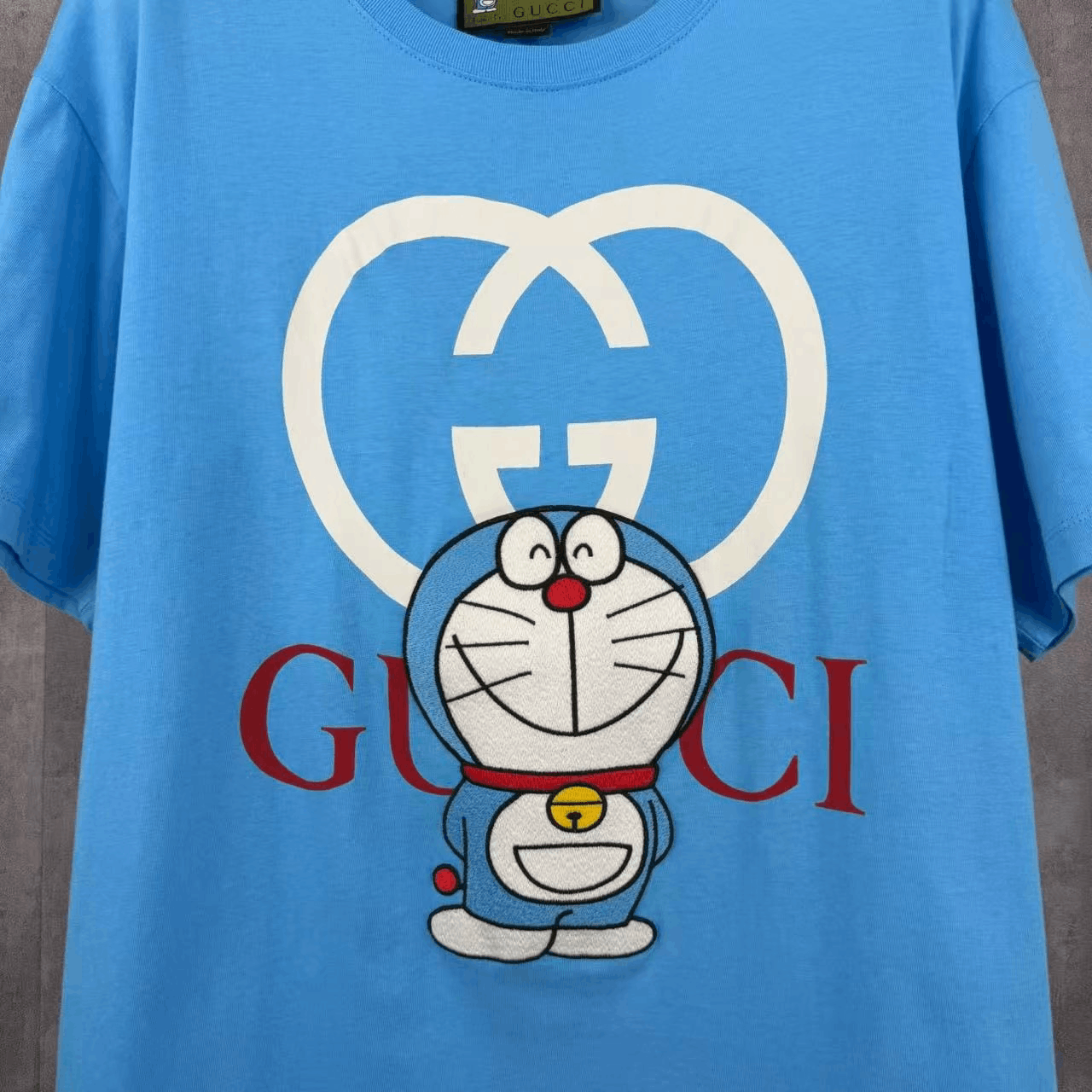Gucci Gucci Doraemon Collaboration Embroidered T-Shirt Size S / US 4 / IT 40 - 2 Thumbnail