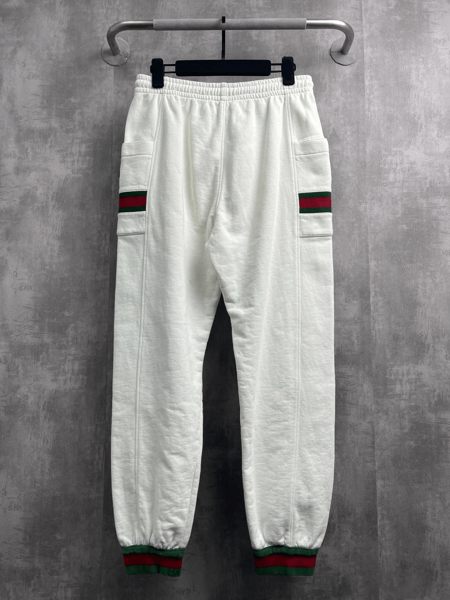 Gucci Gucci Red Green Stripe Logo Sweatpants Size US 26 / EU 42 - 3 Thumbnail