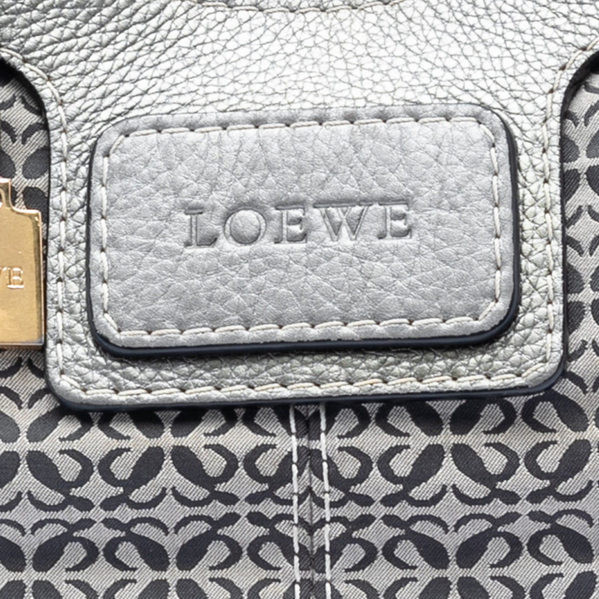 Loewe Anagram Canvas New Road Hobo Size ONE SIZE - 6 Thumbnail