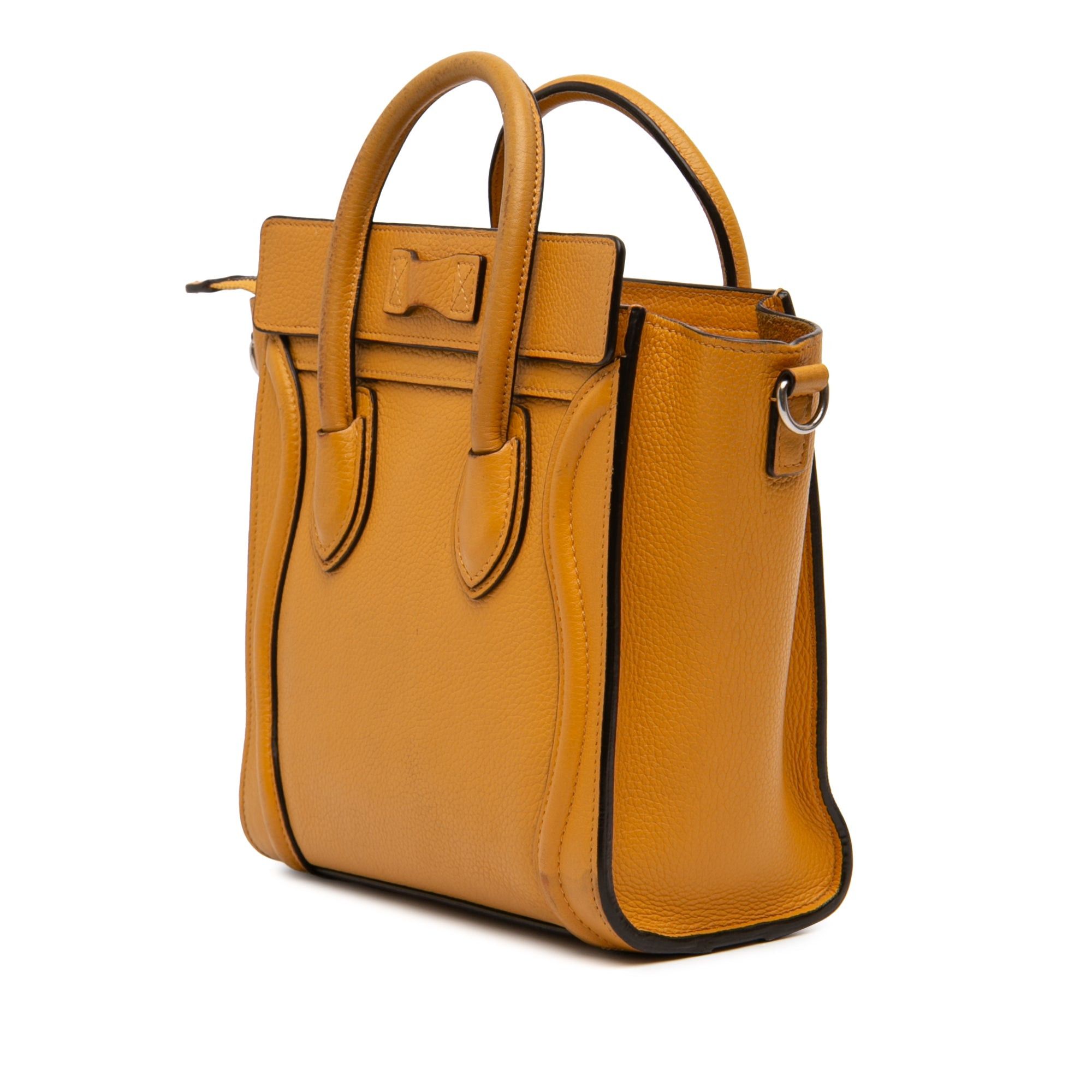 Celine Nano Leather Luggage Tote Size ONE SIZE - 2 Thumbnail