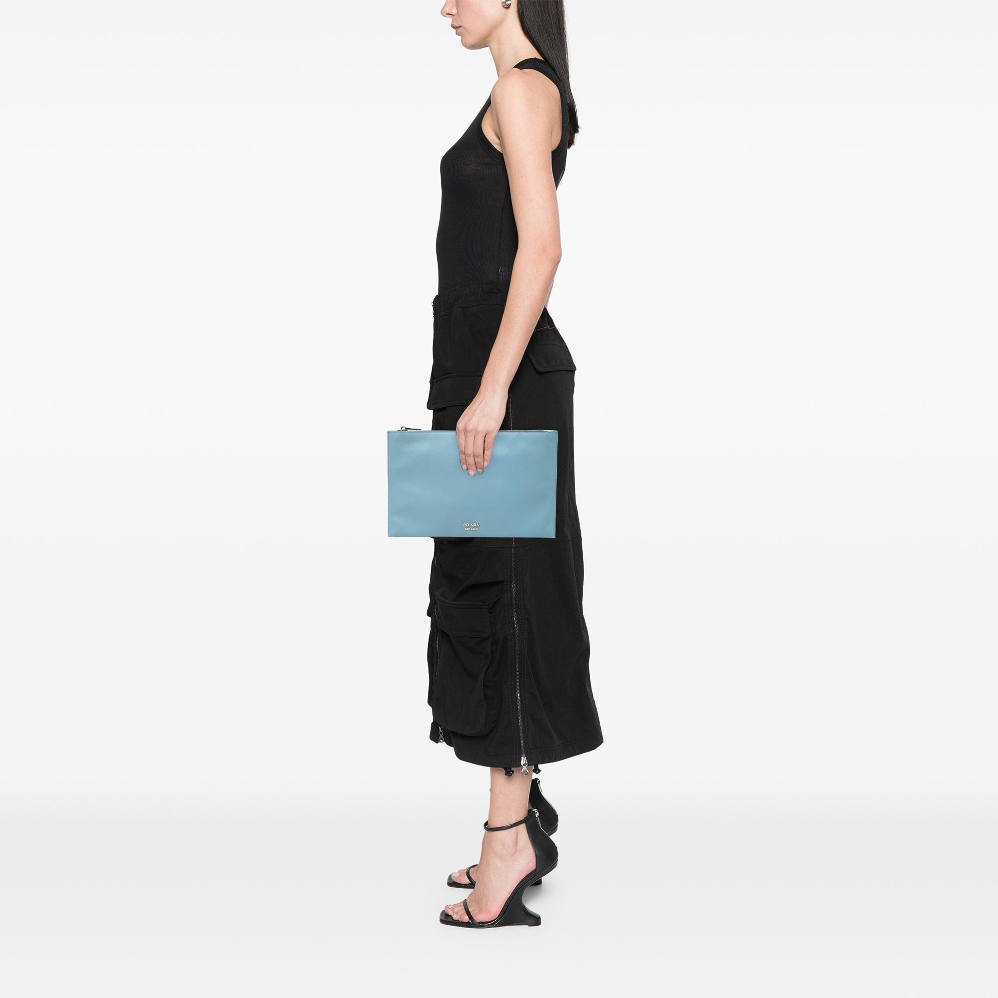 Prada Saffiano Clutch Size ONE SIZE - 6 Thumbnail