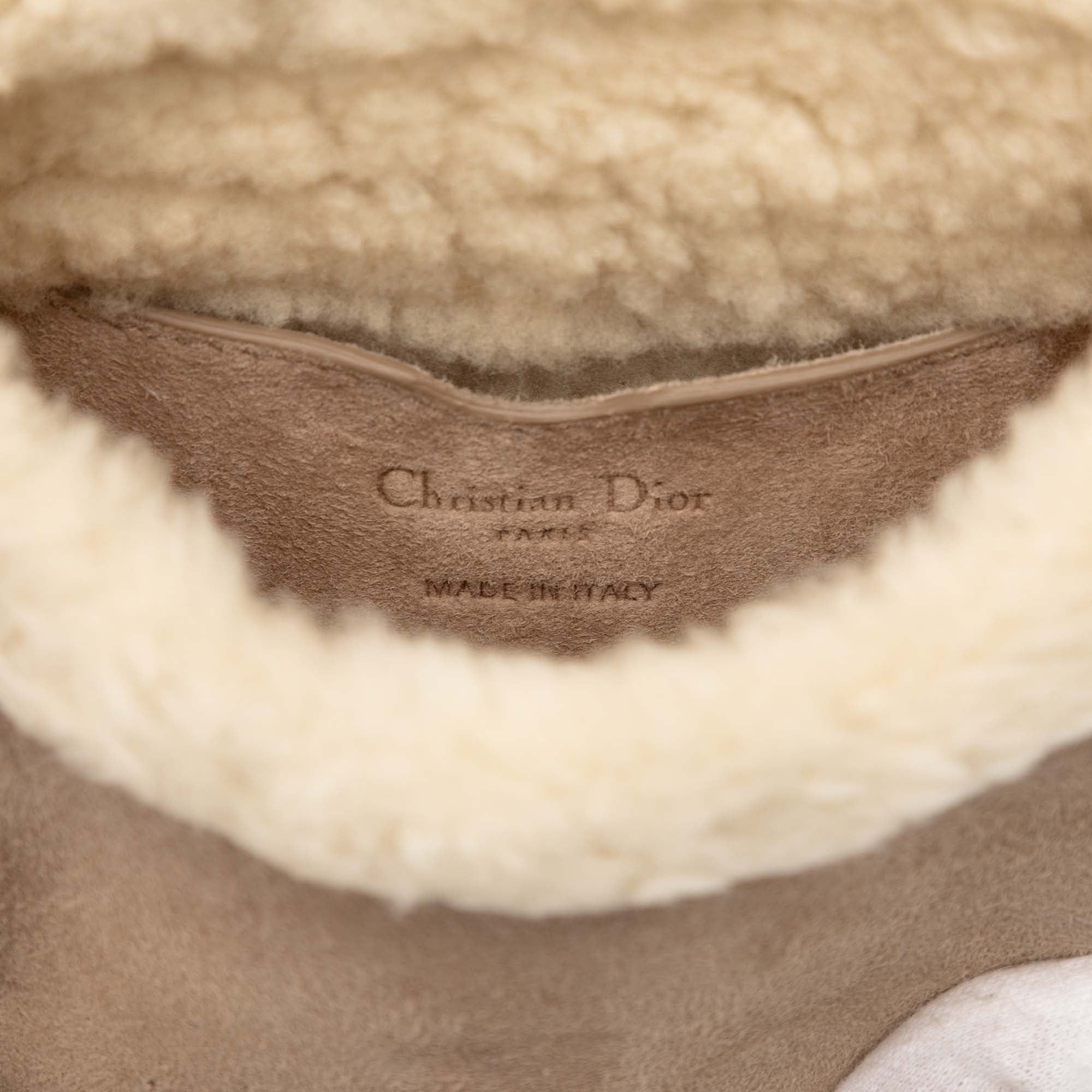 Dior Small Suede Shearling Bobby Crossbody Size ONE SIZE - 4 Thumbnail