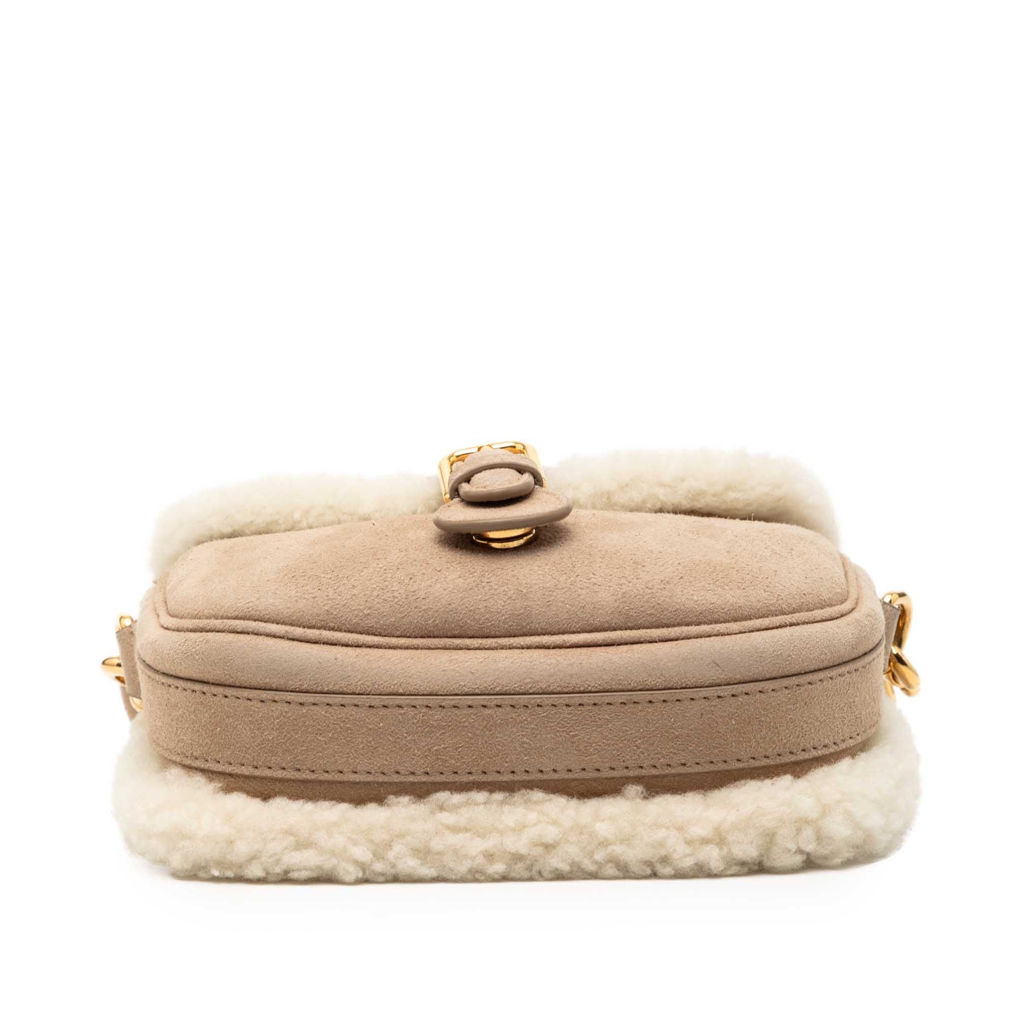 Dior Small Suede Shearling Bobby Crossbody Size ONE SIZE - 2 Thumbnail