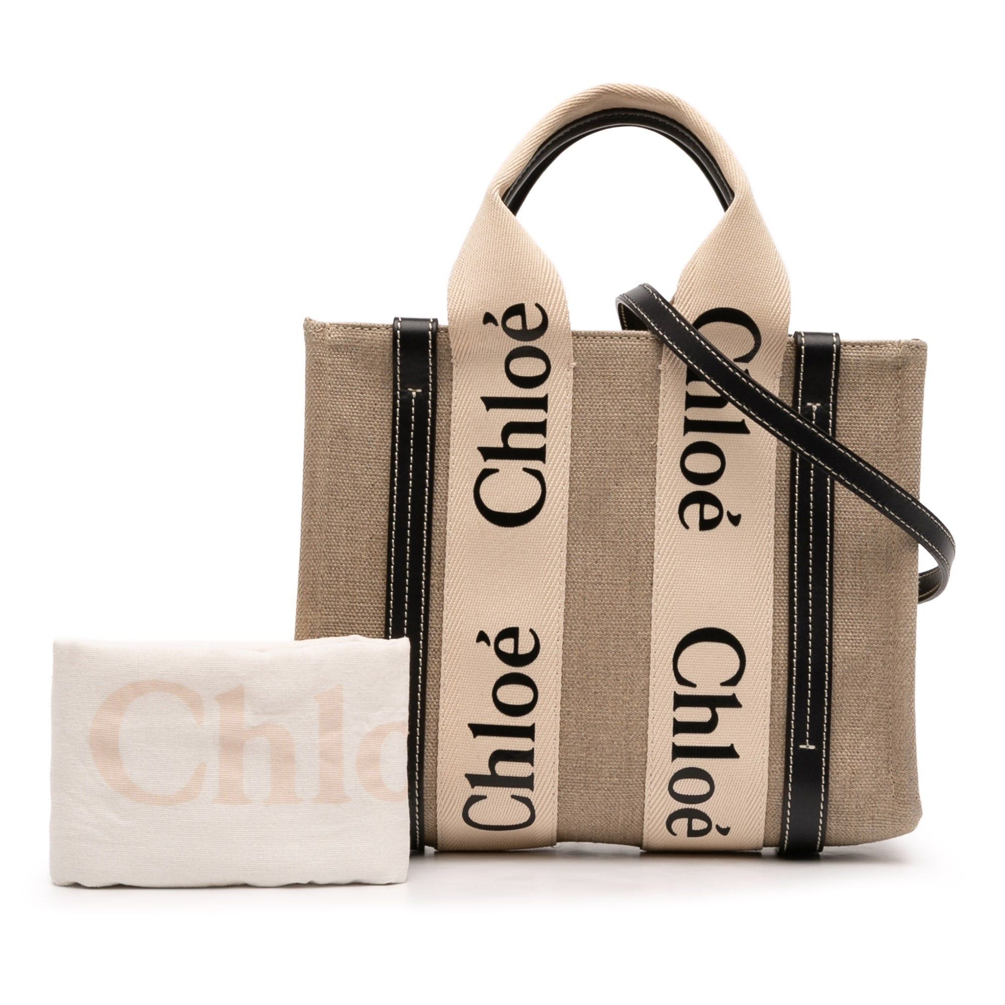 Chloe Small Canvas Woody Satchel Size ONE SIZE - 11 Thumbnail