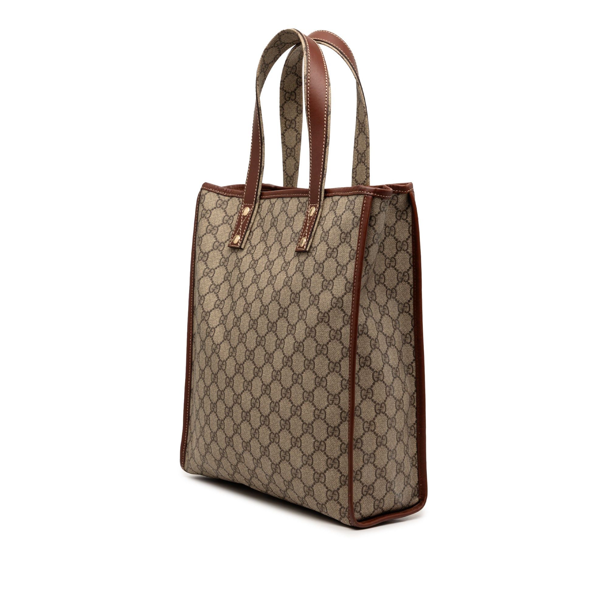 Gucci GG Supreme Web Tote Size ONE SIZE - 2 Thumbnail