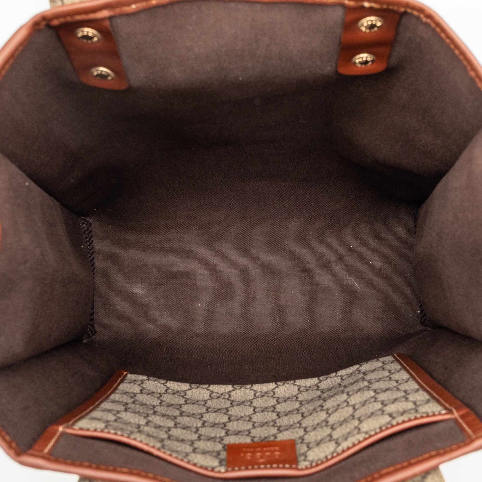 Gucci GG Supreme Web Tote Size ONE SIZE - 4 Thumbnail