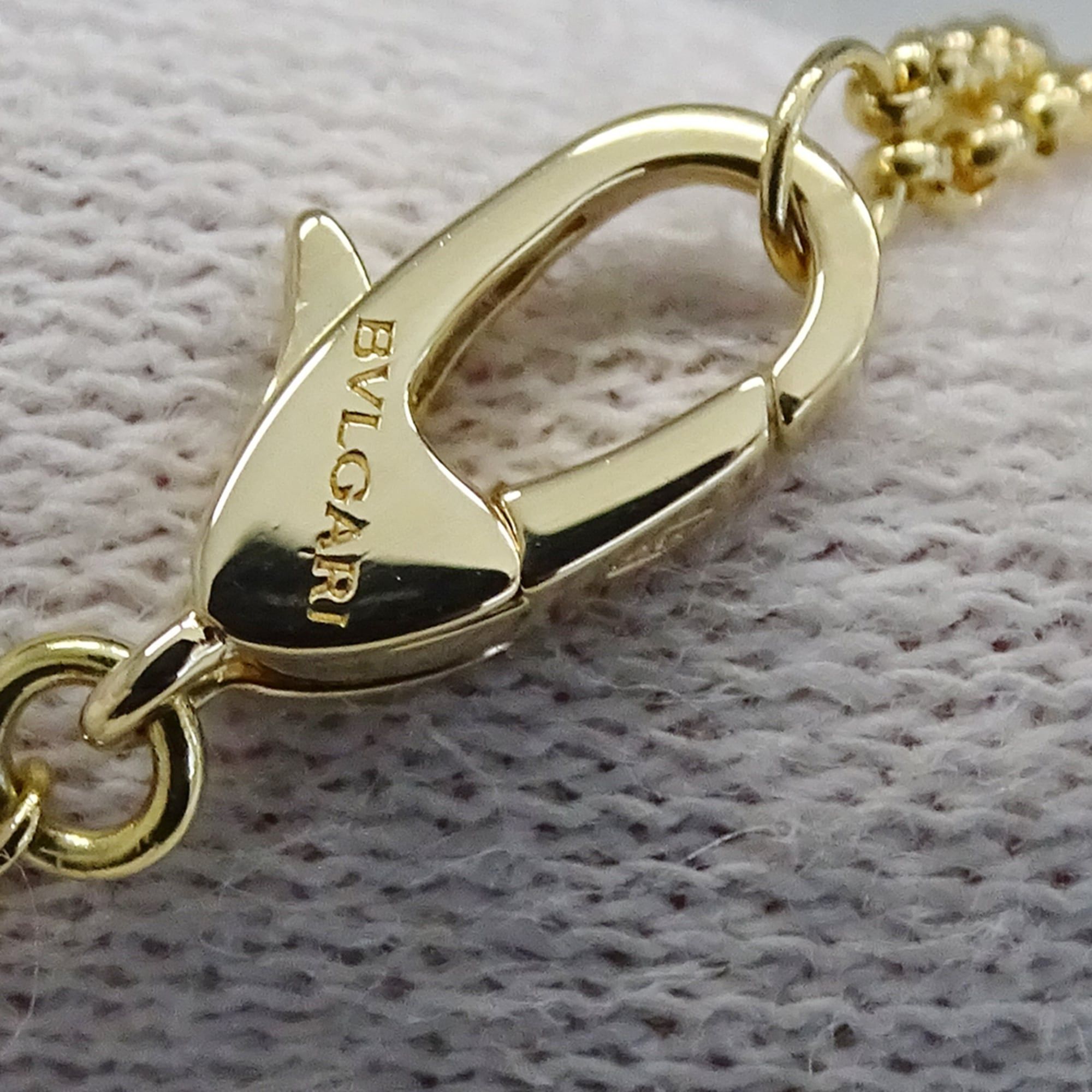 Bvlgari Bulgari BVLGARI Bracelet for Women, Brand Name, 750YG, Onyx, Bulgari, Yellow Gold, SM Size, Jewelry, Polished Size ONE SIZE - 9 Thumbnail