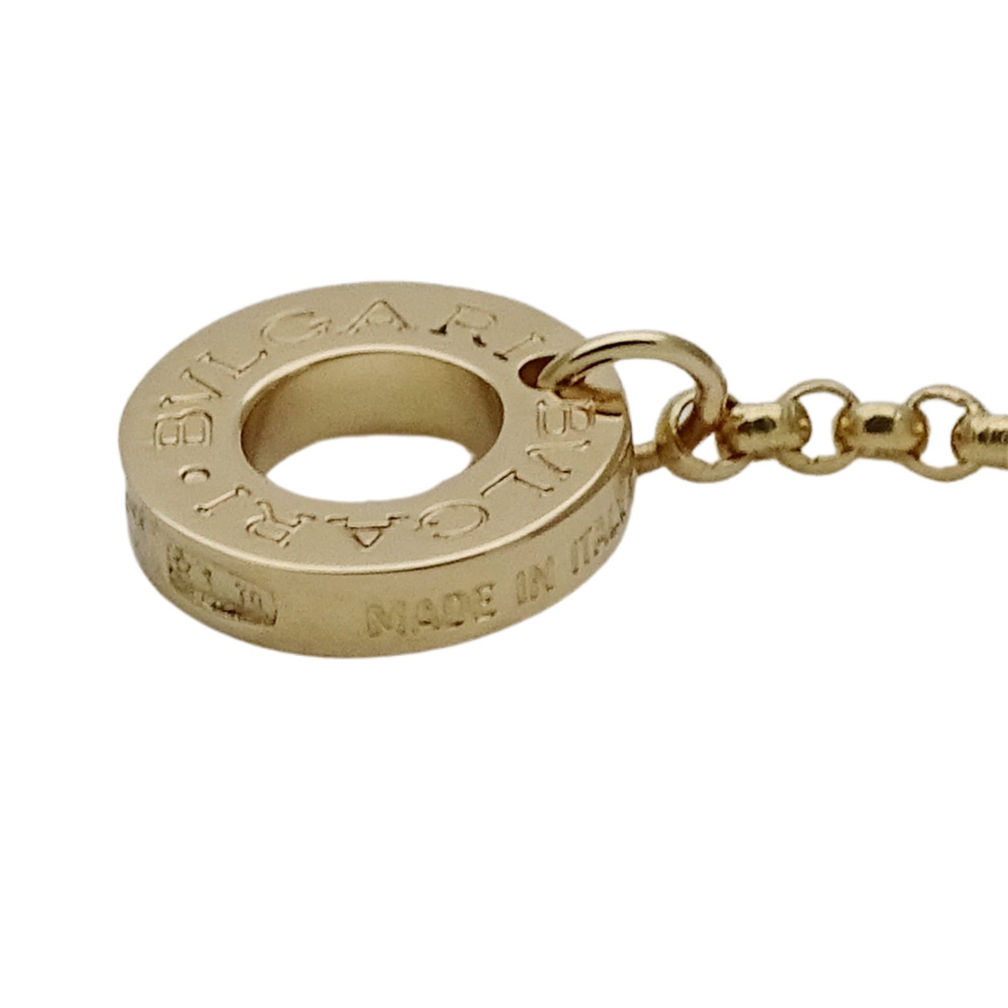 Bvlgari Bulgari BVLGARI Bracelet for Women, Brand Name, 750YG, Onyx, Bulgari, Yellow Gold, SM Size, Jewelry, Polished Size ONE SIZE - 6 Thumbnail