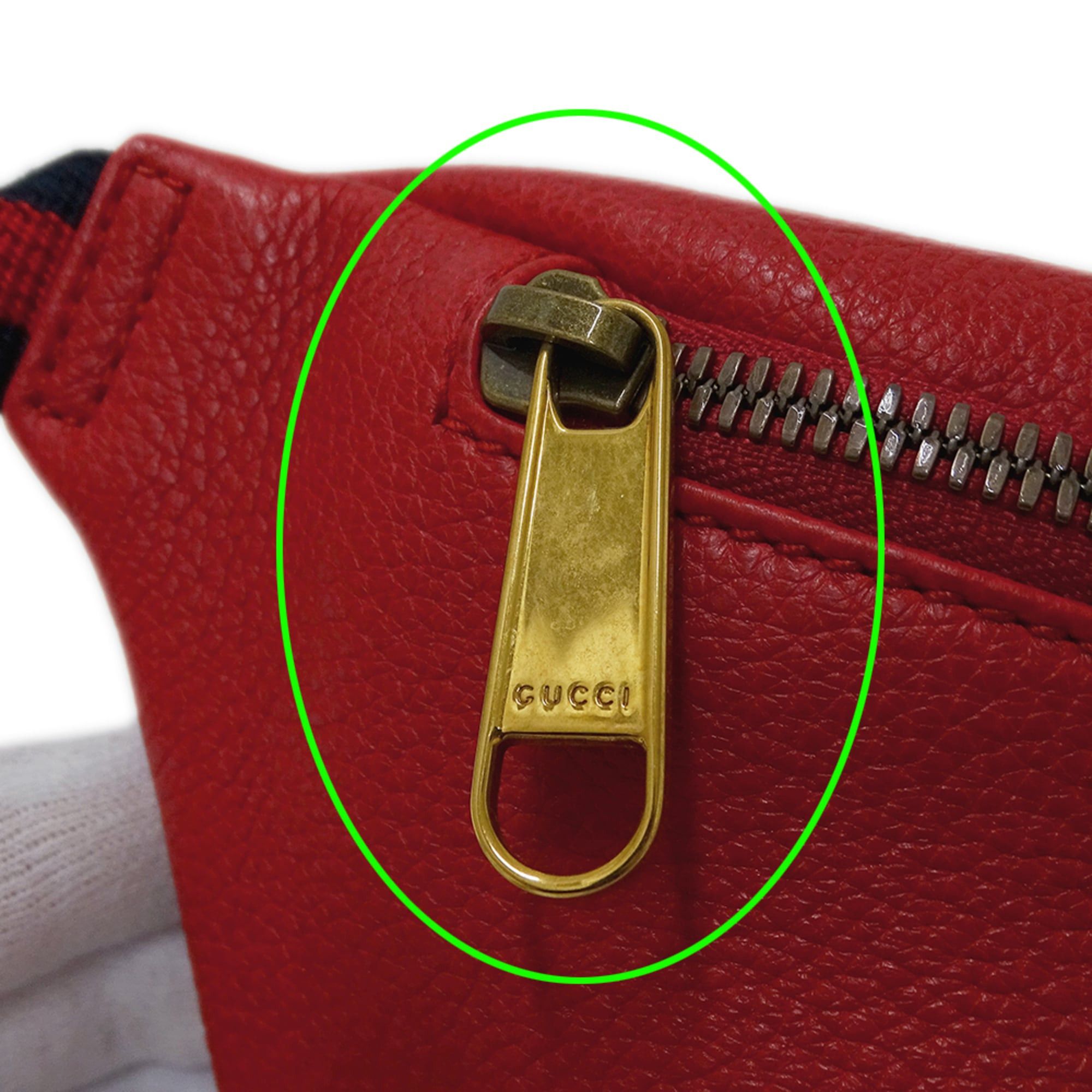 Gucci Gucci handbag for women and men, brand name, body bag, waist Sherry leather, red, 527792, red mini bag. Size ONE SIZE - 8 Thumbnail