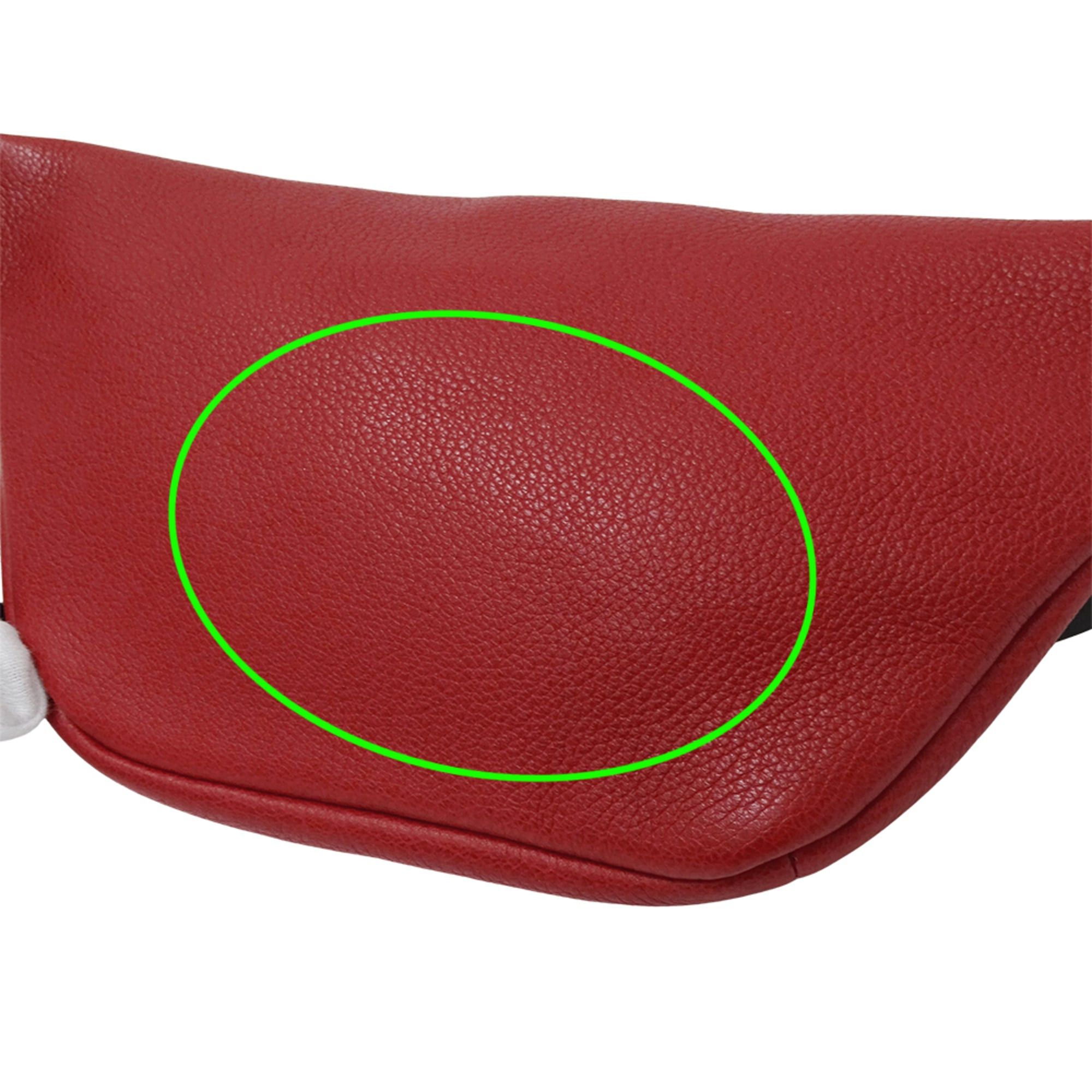 Gucci Gucci handbag for women and men, brand name, body bag, waist Sherry leather, red, 527792, red mini bag. Size ONE SIZE - 9 Thumbnail