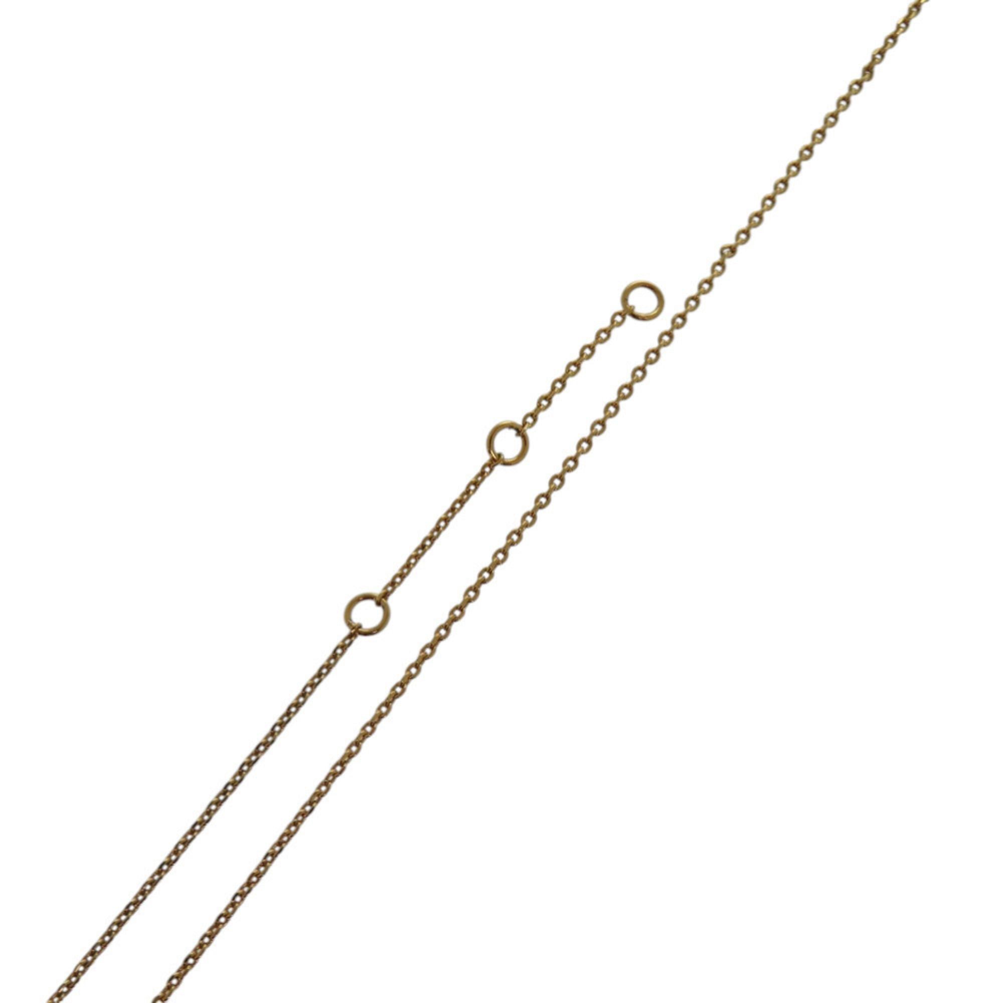 Celine Excellent condition Celine Triomphe Sparkle 461FO6BRS Metal Rhinestone Gold Necklace 0436CELINE Size ONE SIZE - 7 Thumbnail