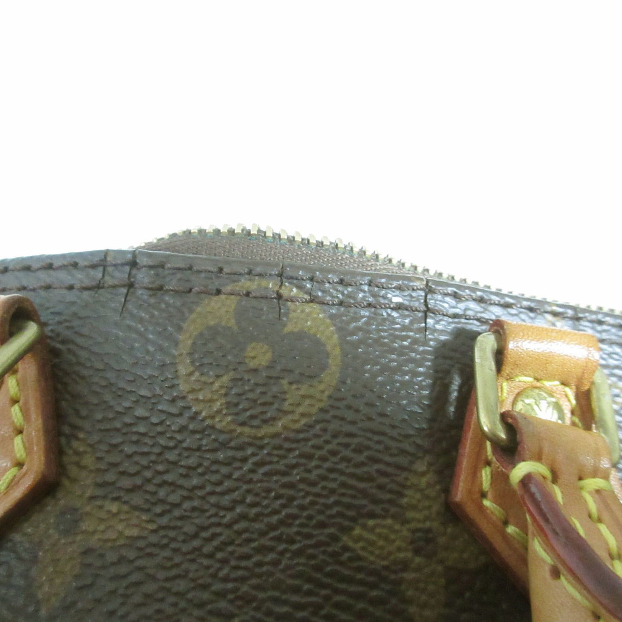 Louis Vuitton LOUIS VUITTON Nano Speedy Monogram Shoulder Pouch Mini Bag M61252 Brown Women's Size ONE SIZE - 16 Thumbnail