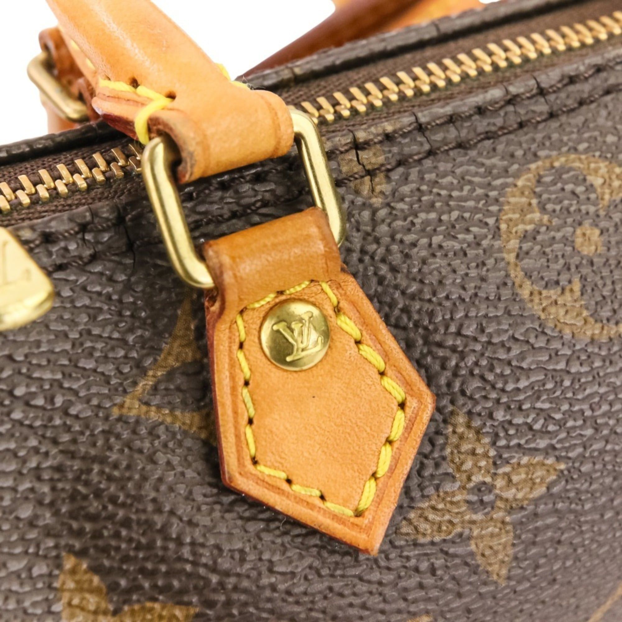 Louis Vuitton LOUIS VUITTON Nano Speedy Monogram Shoulder Pouch Mini Bag M61252 Brown Women's Size ONE SIZE - 13 Thumbnail