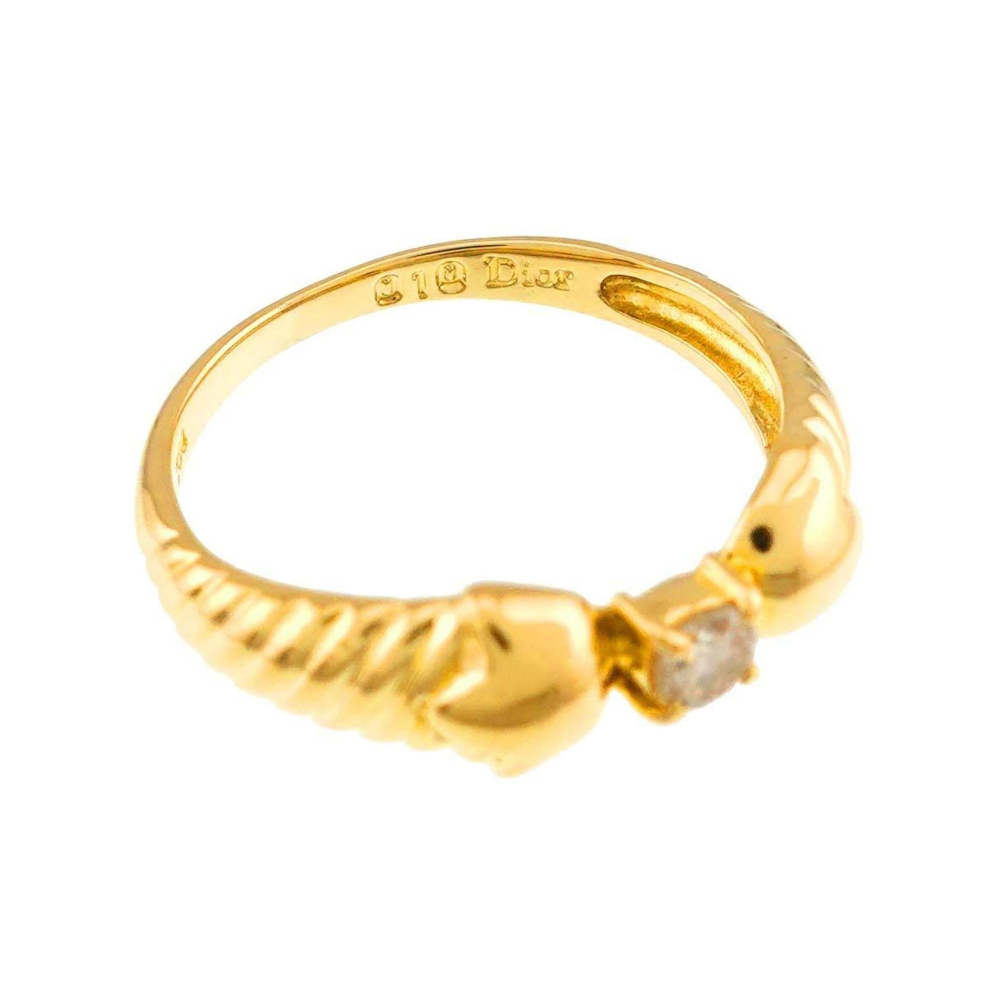 Dior Christian Dior Dior Diamond Ring, 18K Yellow Gold (750) Size ONE SIZE - 3 Thumbnail