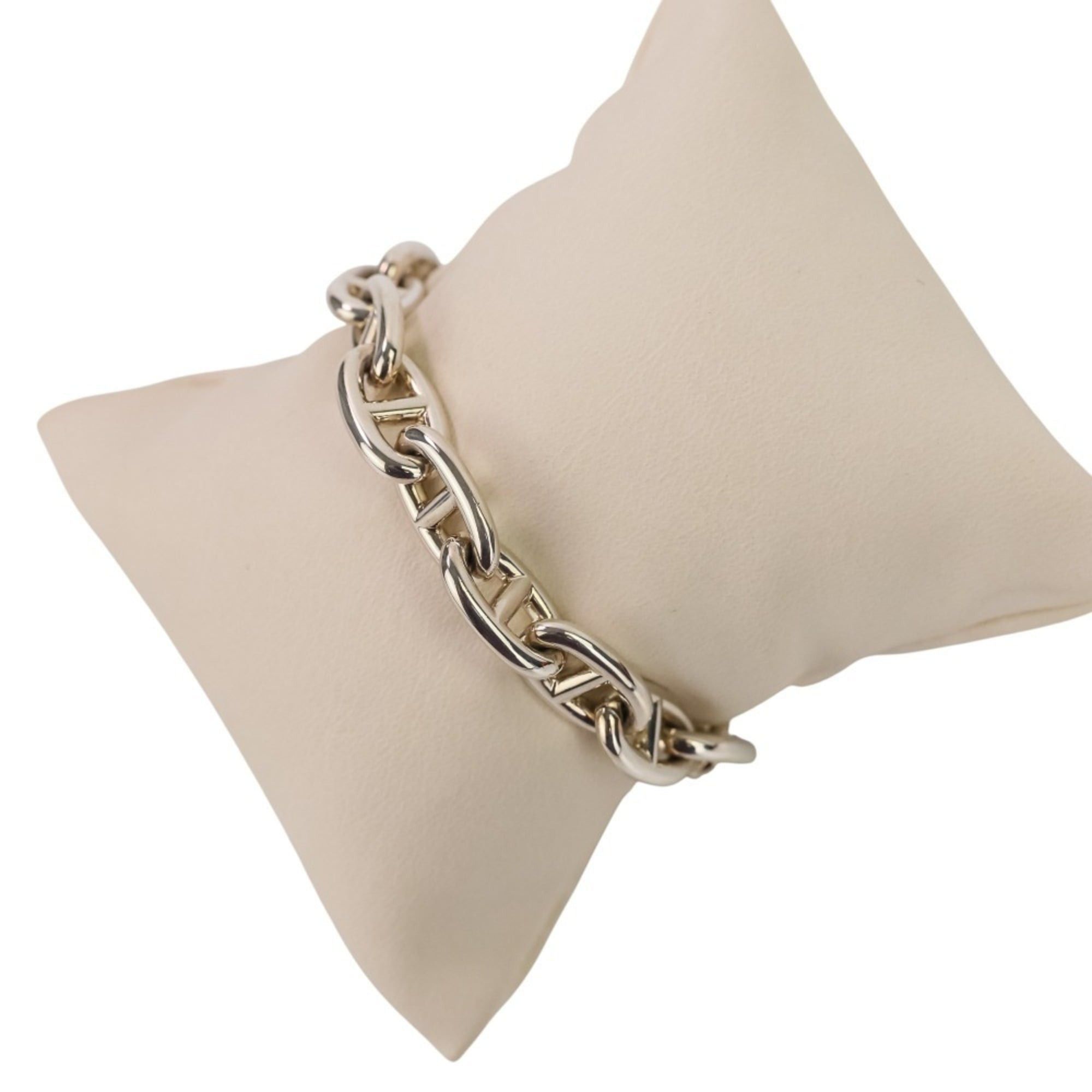 Hermes HERMES Chaine d'Ancre MM 14-link bracelet, sterling silver 925, women's. Size ONE SIZE - 2 Thumbnail